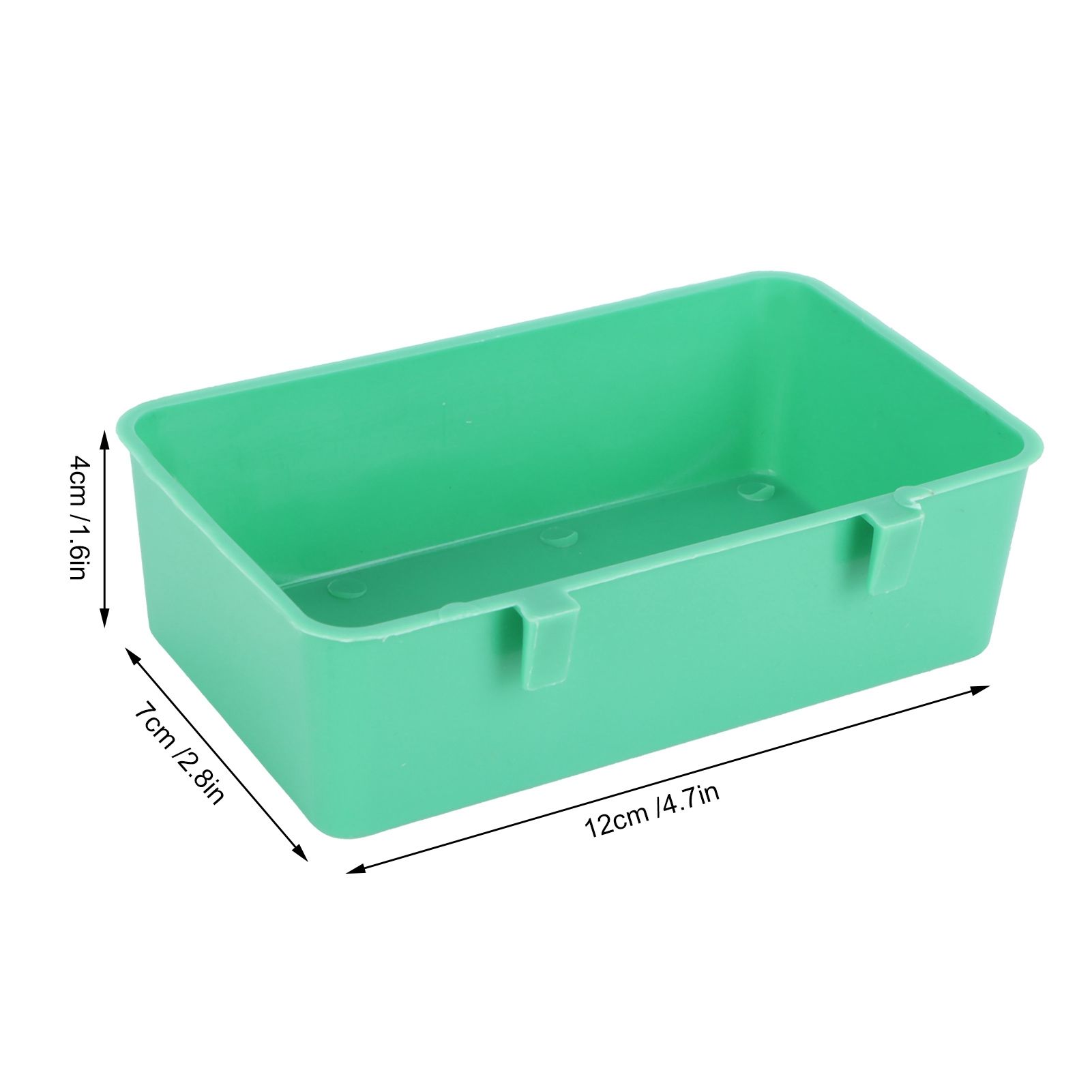 10Pcs Bird Food Water Feeder Plastic Feeding Bowl Trough Bird Bathtub Accessories view 14