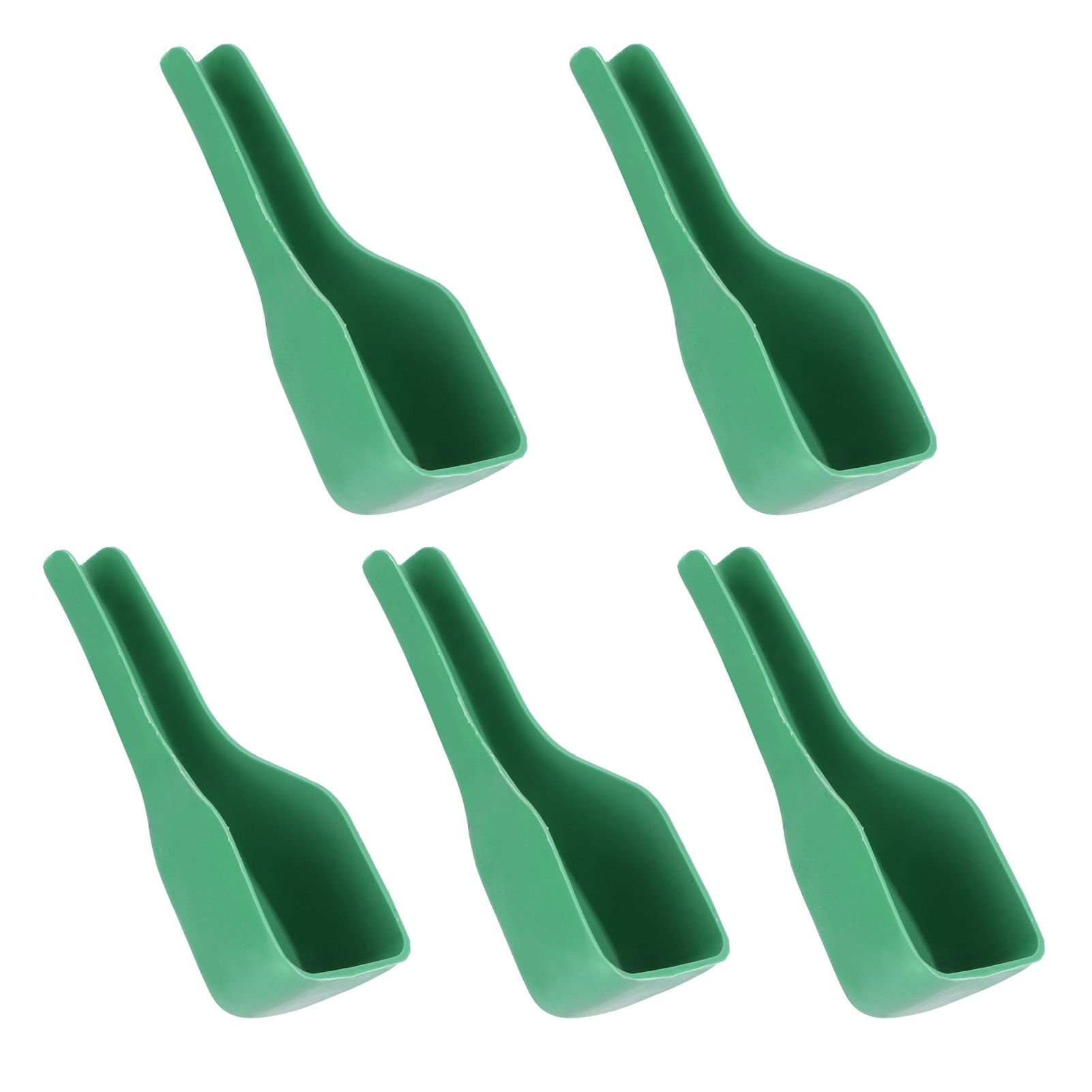 5Pcs Bird Feeding Spoon Plastic Food Shovel Birdcage Feeder Accessories Supplies — image 1