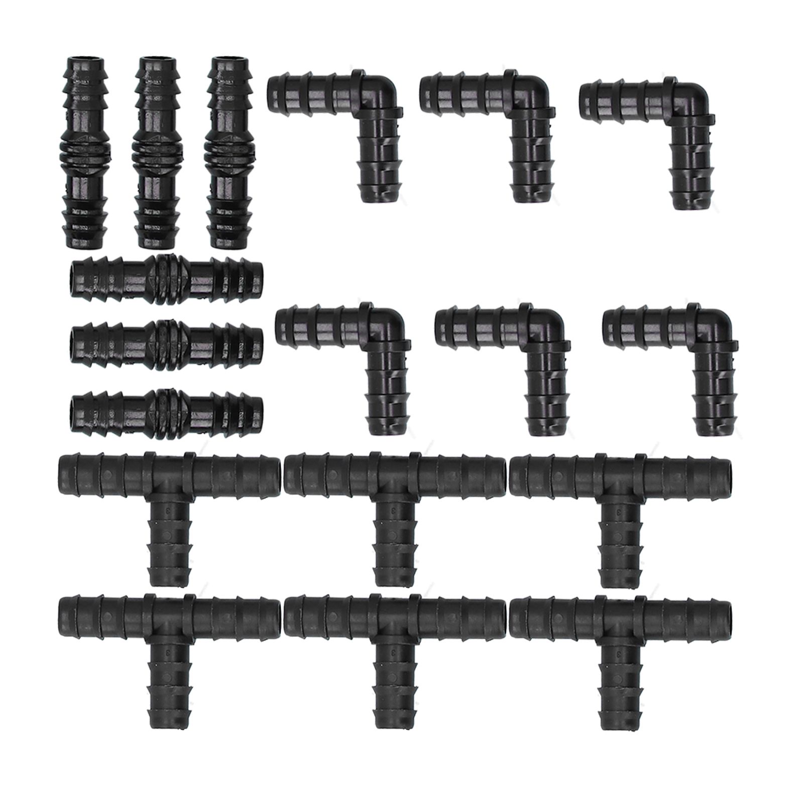 18Pcs/Set Hose Connector Drip Irrigation System Garden 1/2 Hose Drip view 4