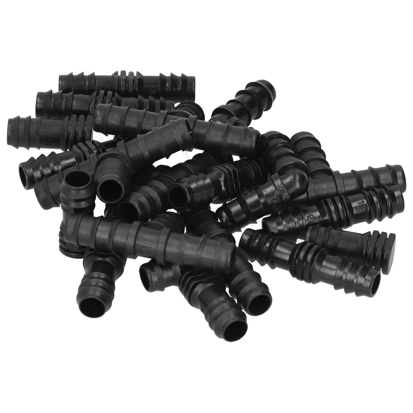 20Pcs/Set Drip Irrigation Sprinkler System Elbow Tee Coupling Connectors view 2
