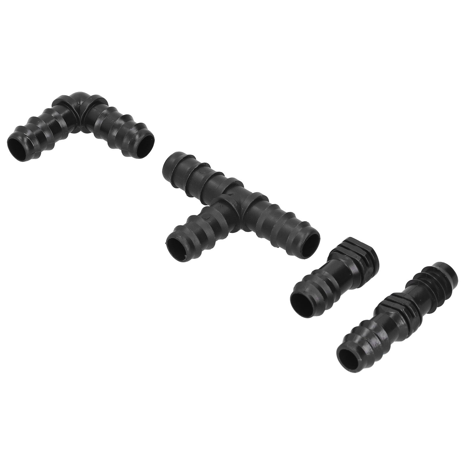 20Pcs/Set Drip Irrigation Sprinkler System Elbow Tee Coupling Connectors view 5