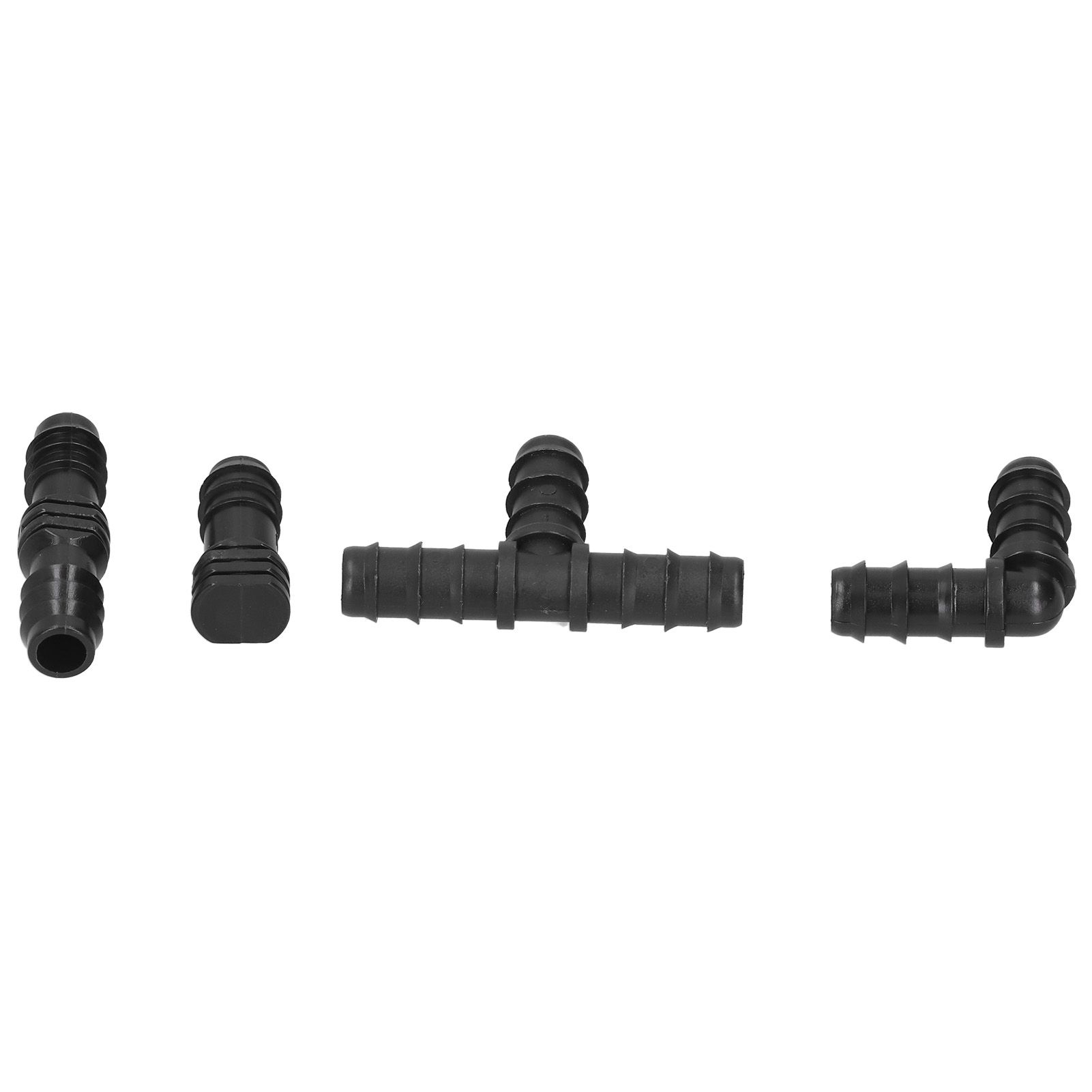 20Pcs/Set Drip Irrigation Sprinkler System Elbow Tee Coupling Connectors view 8