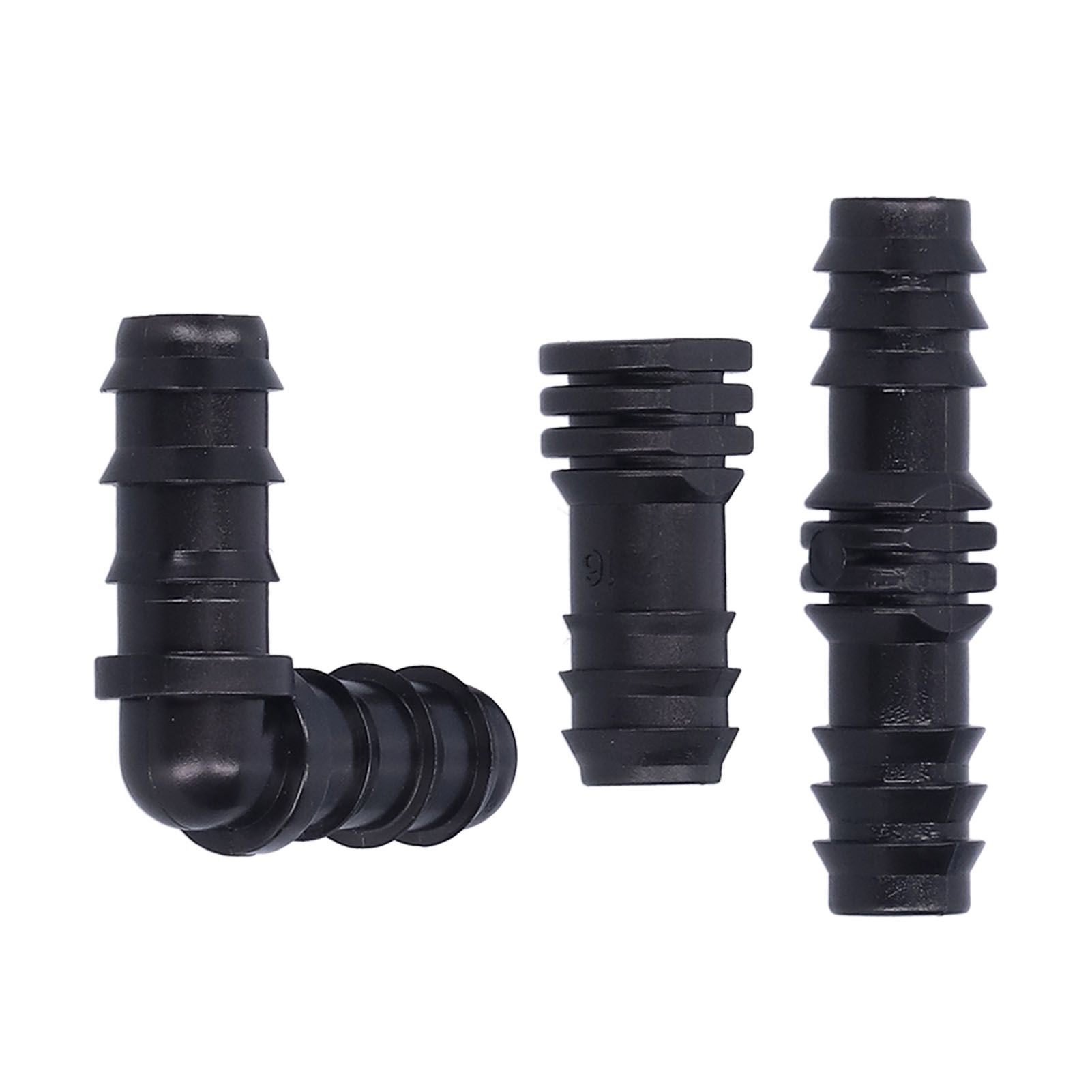24Pcs/Set Drip Irrigation Fitting Kit 1/2 Tubing Barbed Connectors for Garden view 15