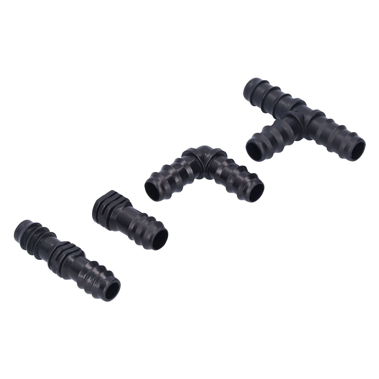 32Pcs/Set Drip Irrigation Tees Connectors Kit 1/2 Tubing Set Garden Greenhouse view 4