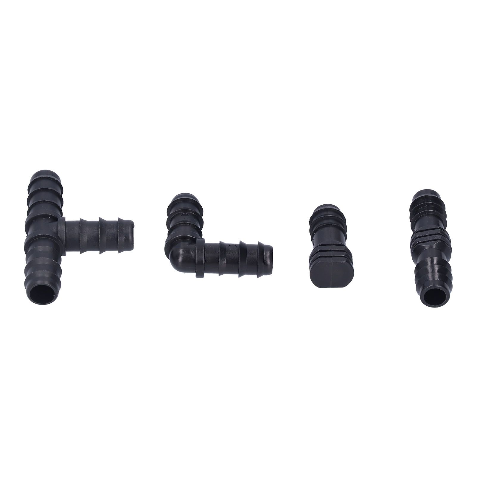 32Pcs/Set Drip Irrigation Tees Connectors Kit 1/2 Tubing Set Garden Greenhouse view 5