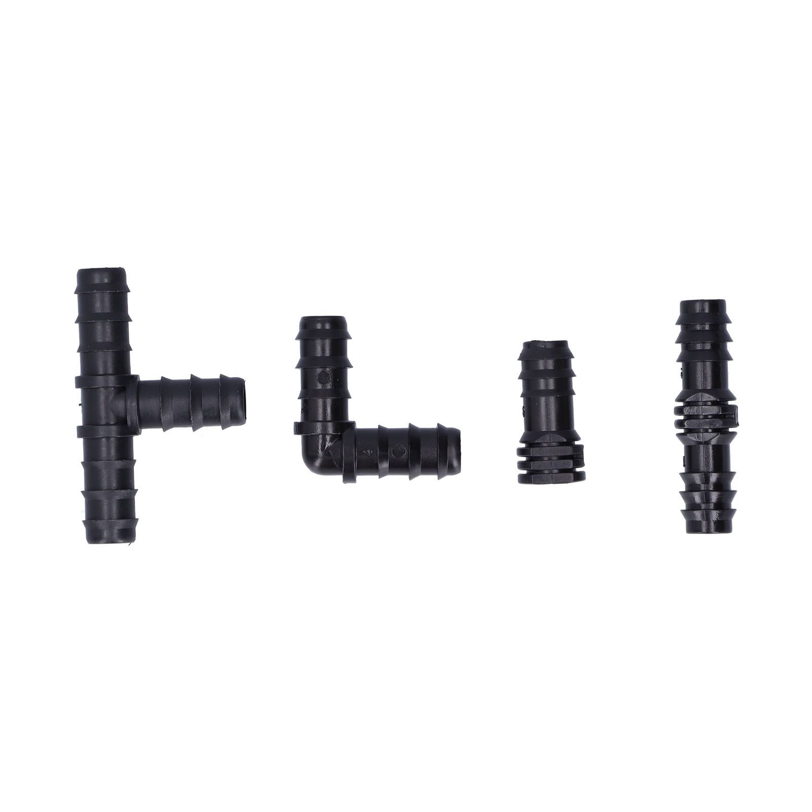 32Pcs/Set Drip Irrigation Tees Connectors Kit 1/2 Tubing Set Garden Greenhouse view 6