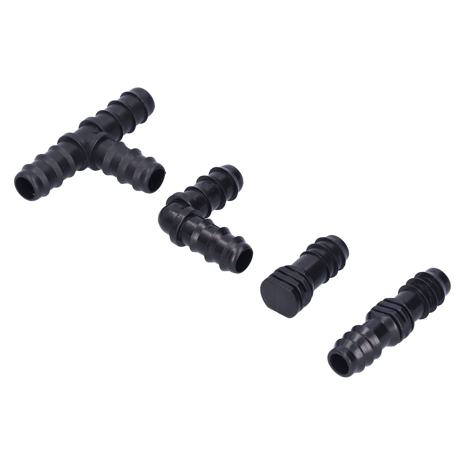 32Pcs/Set Drip Irrigation Tees Connectors Kit 1/2 Tubing Set Garden Greenhouse view 7
