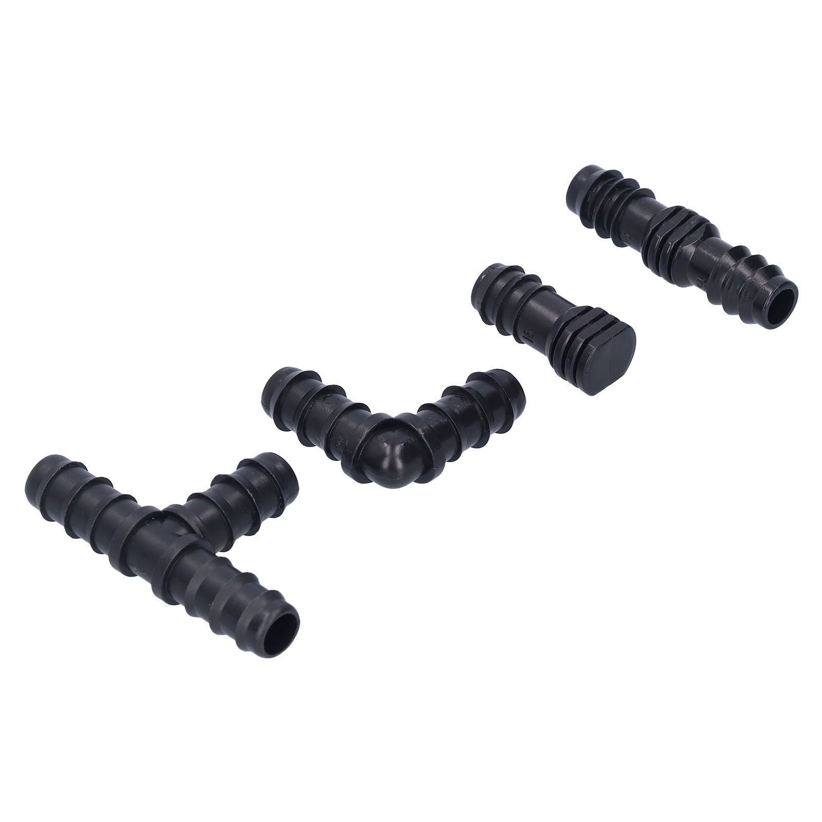 32Pcs/Set Drip Irrigation Tees Connectors Kit 1/2 Tubing Set Garden Greenhouse view 8