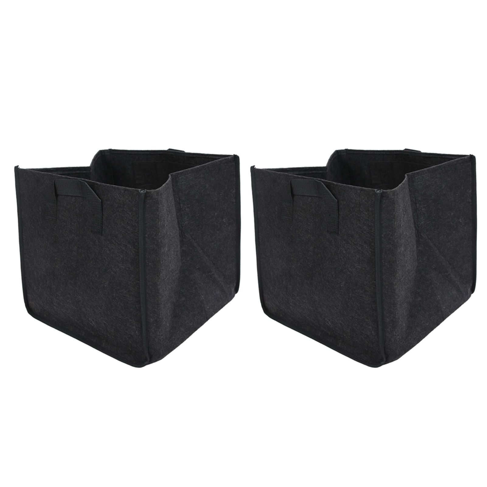 2PCS Plant Grow Bags Felt Vegetable Growing Pots with Handles Flower Planting view 2