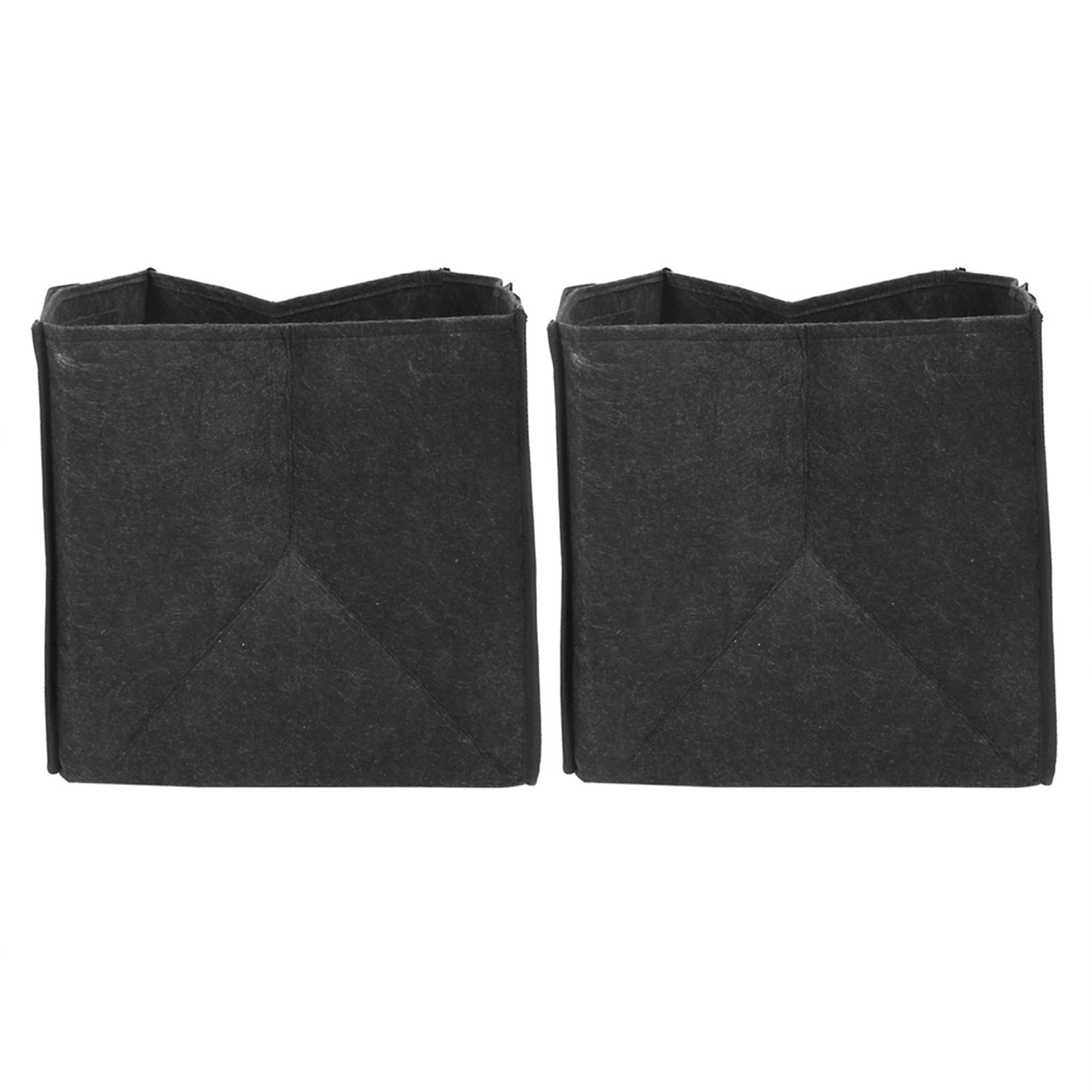 2PCS Plant Grow Bags Felt Vegetable Growing Pots with Handles Flower Planting view 10