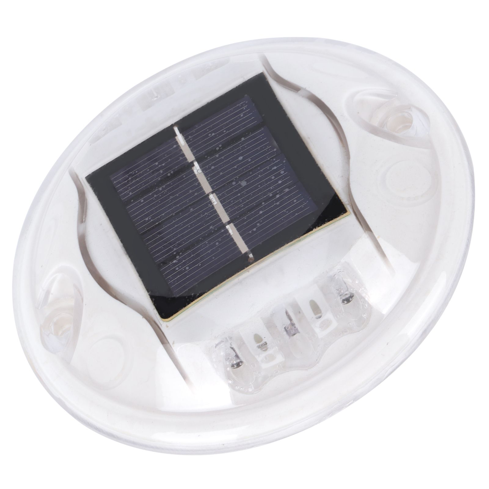 Round LED Solar Light IP68 Waterproof Induction Lamp for Garden Landscape view 2