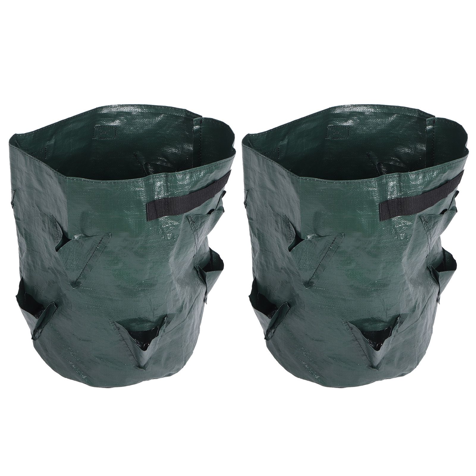 2PCS 10 Gallon Strawberry Planter Growing Bags Container with 8 Pocket for view 4
