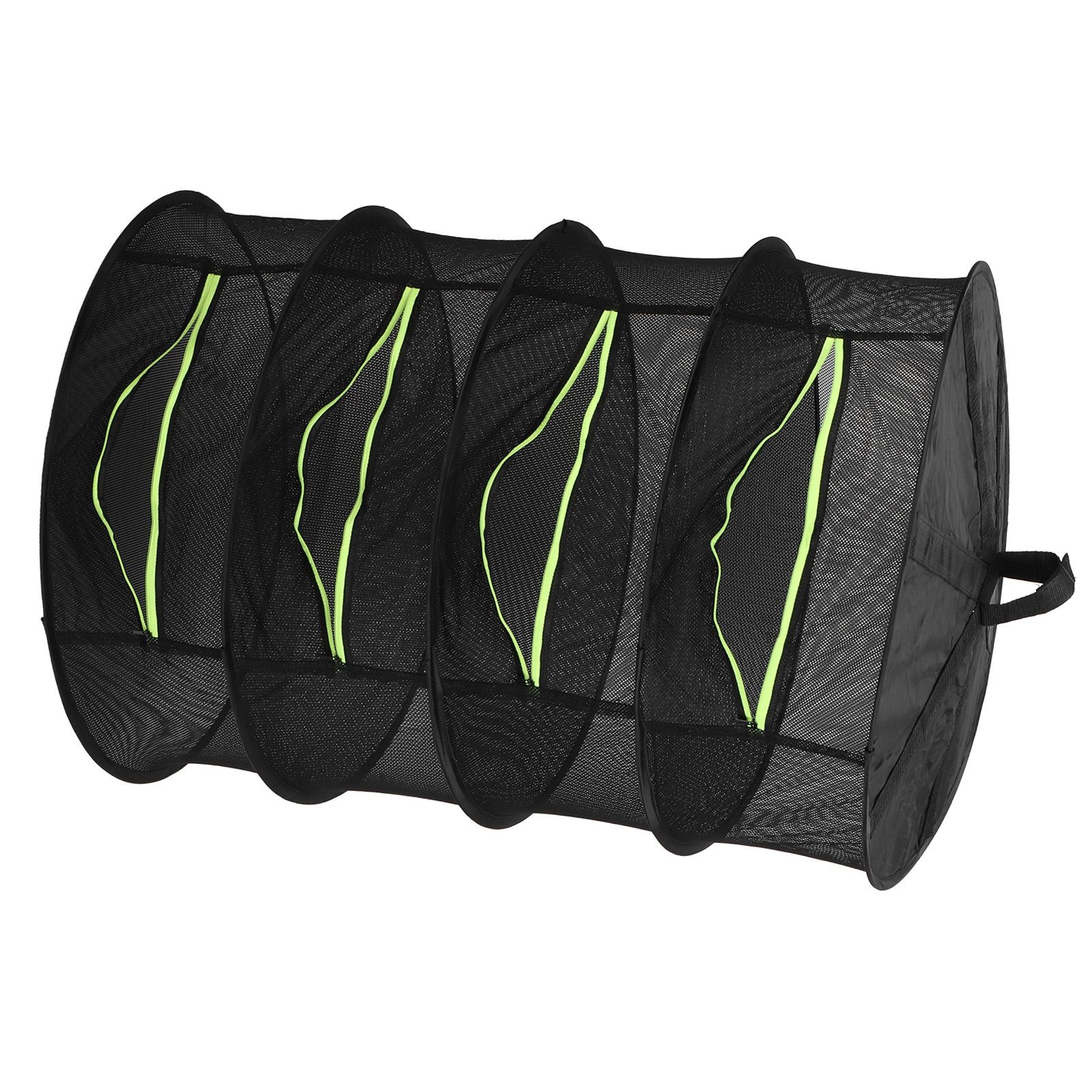 4-Layer Herb Drying Rack with Zippers Foldable Hanging Medicine Dry Mesh Net view 10