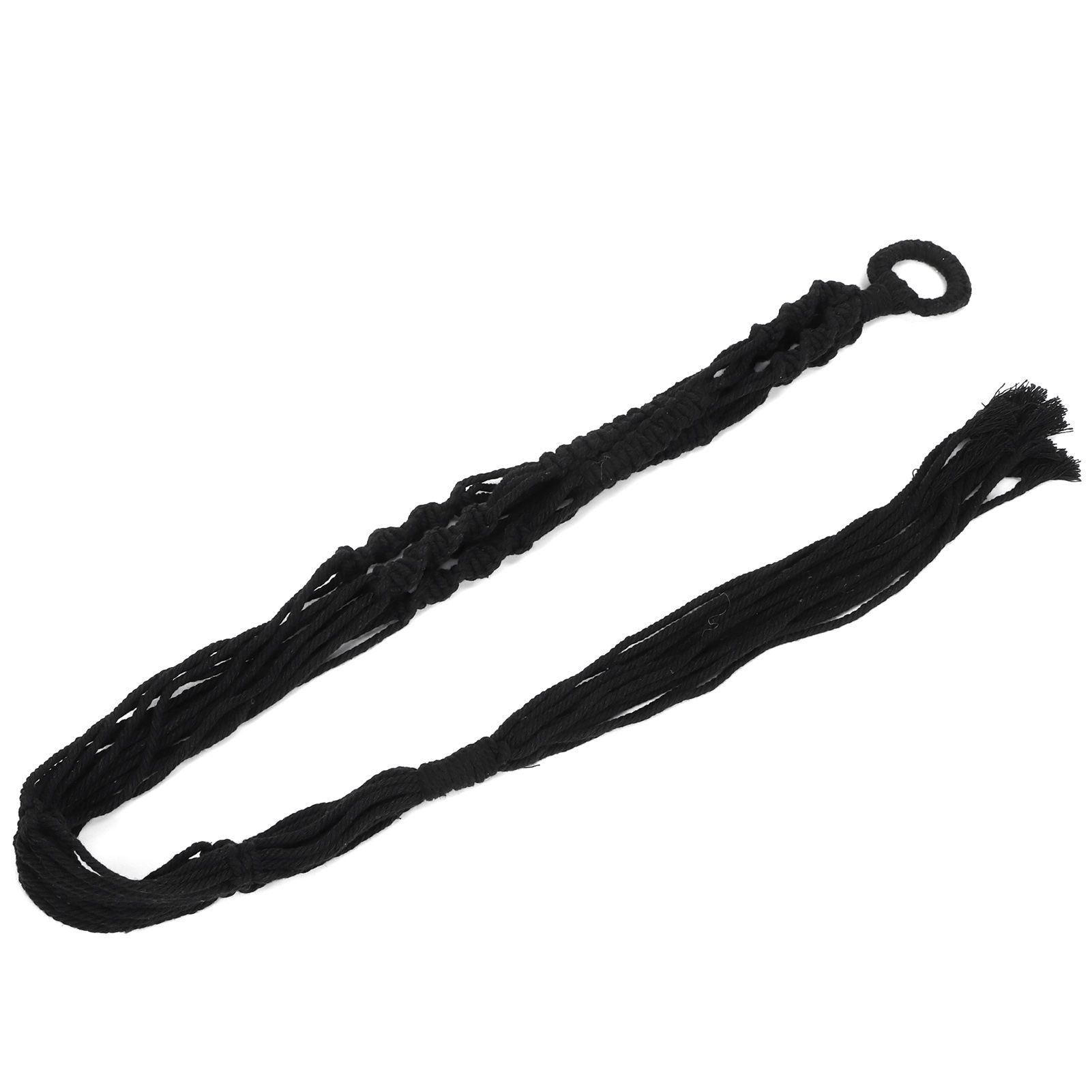 Cotton Twisted Rope Plant Hanger Hanging Planter Decorative Flower Pot Holder view 6