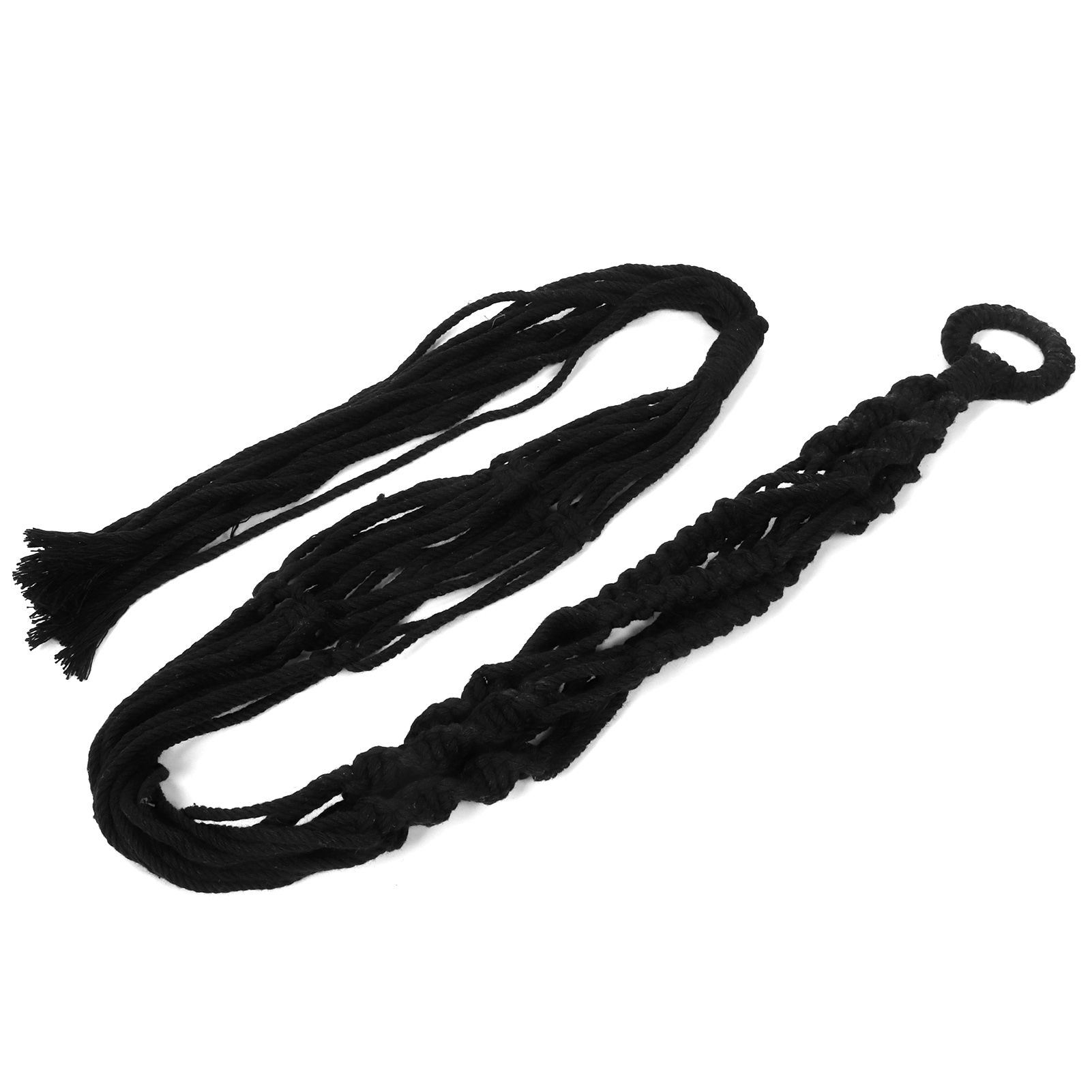 Cotton Twisted Rope Plant Hanger Hanging Planter Decorative Flower Pot Holder view 10