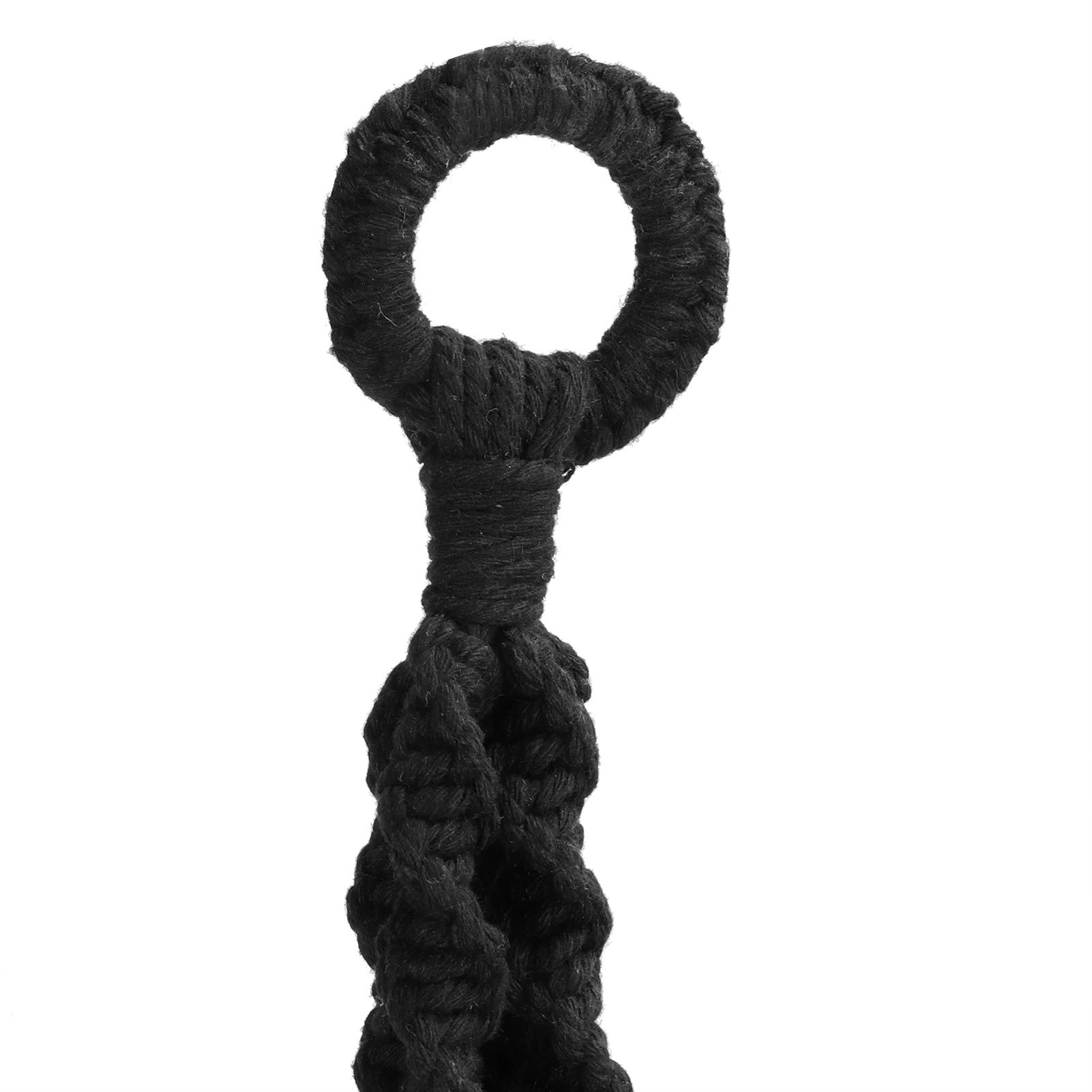 Cotton Twisted Rope Plant Hanger Hanging Planter Decorative Flower Pot Holder view 13