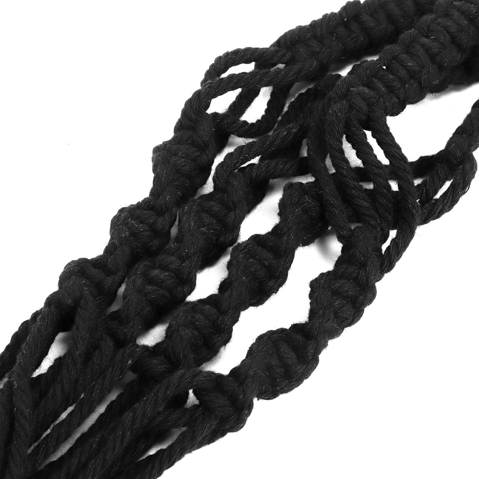 Cotton Twisted Rope Plant Hanger Hanging Planter Decorative Flower Pot Holder view 14