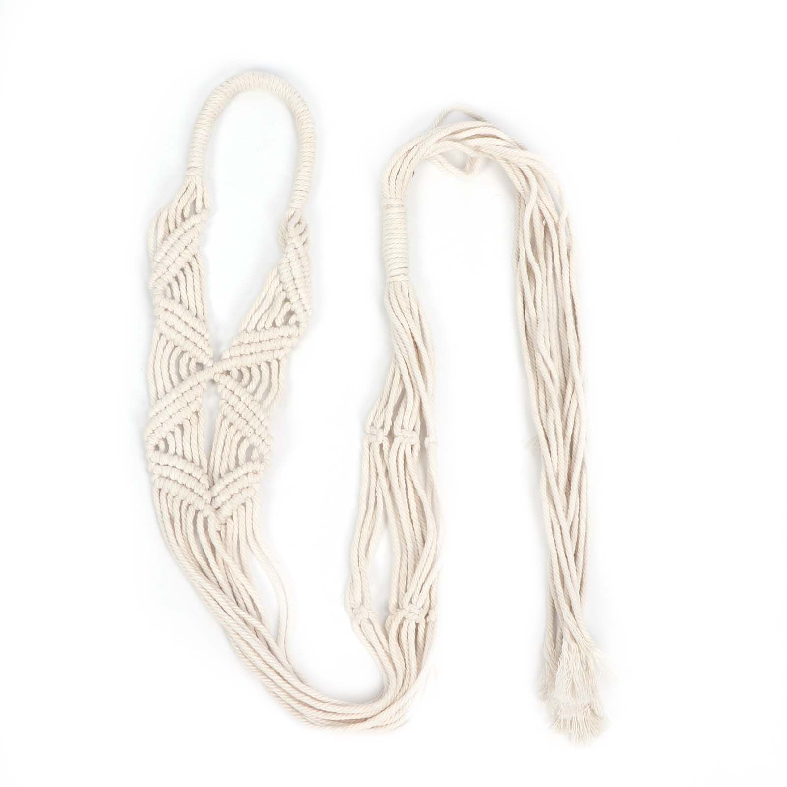 Plant Hanger Hanging Planter Basket Decorative Flower Pot Holder for Indoor — image 1