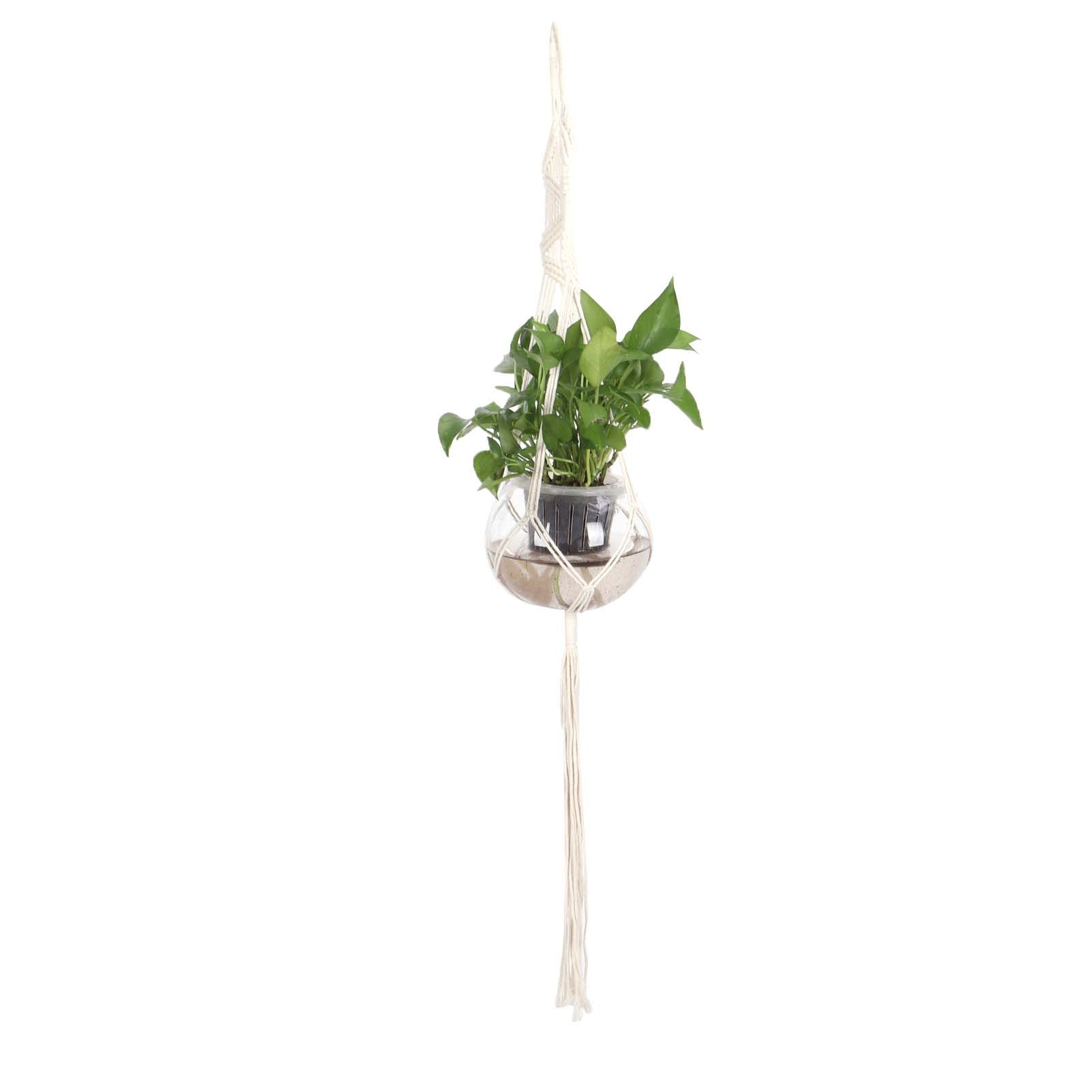 Plant Hanger Hanging Planter Basket Decorative Flower Pot Holder for Indoor view 9