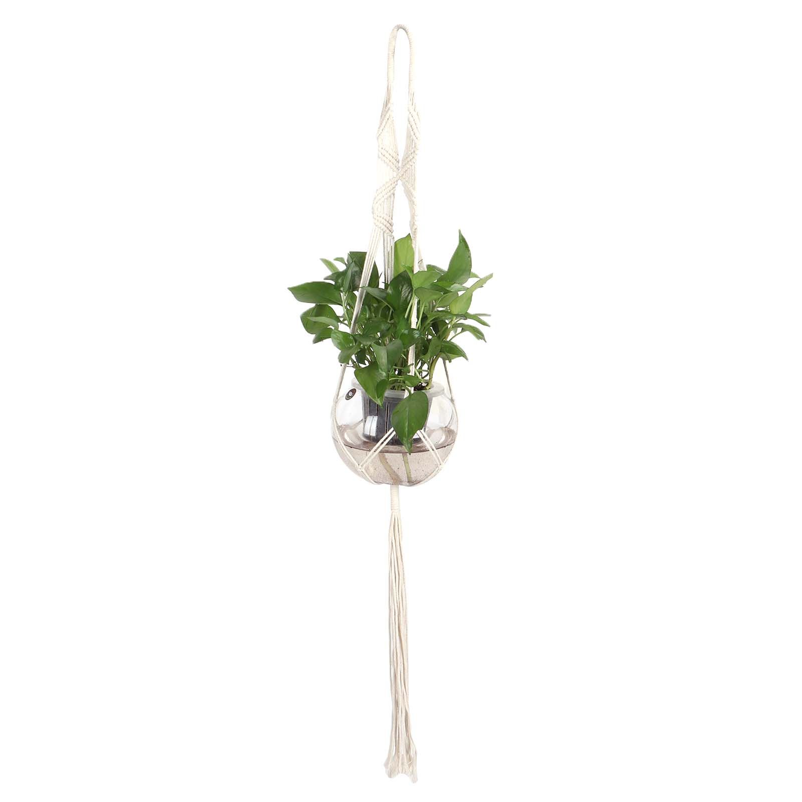 Plant Hanger Hanging Planter Basket Decorative Flower Pot Holder for Indoor view 10