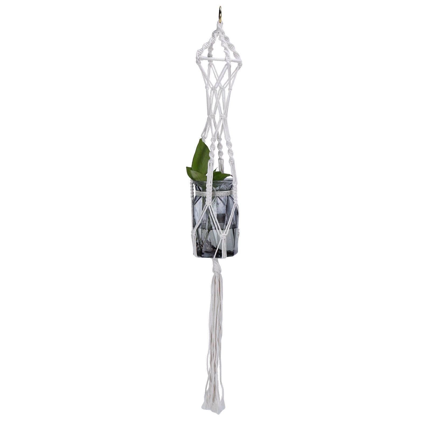 Household Plant Flower Pot Hanger Garden Hanging Basket Holder Indoor Outdoor view 10