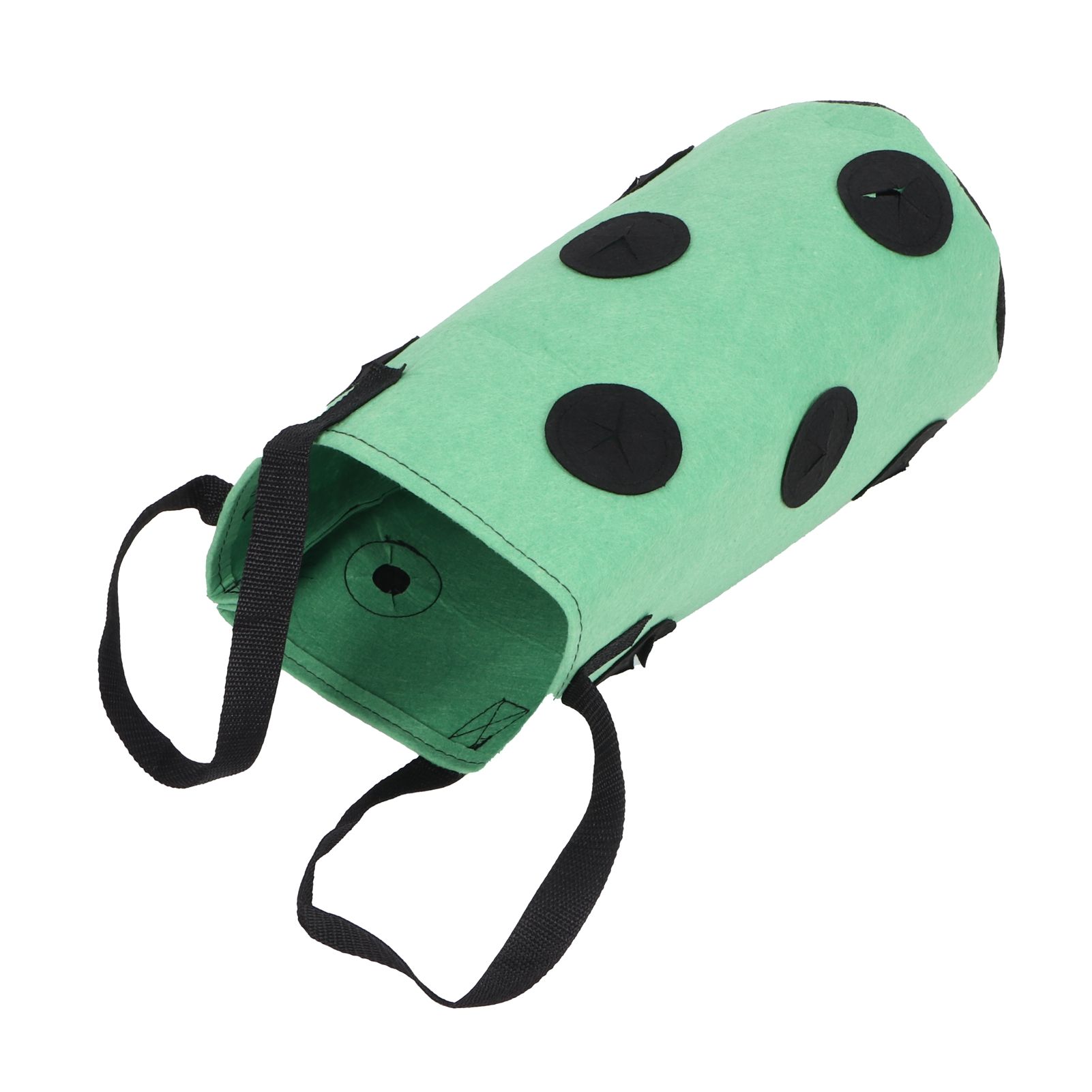 12 Holes Strawberry Planter Bag with Handles Portable Felt Plant Growing Bag view 4