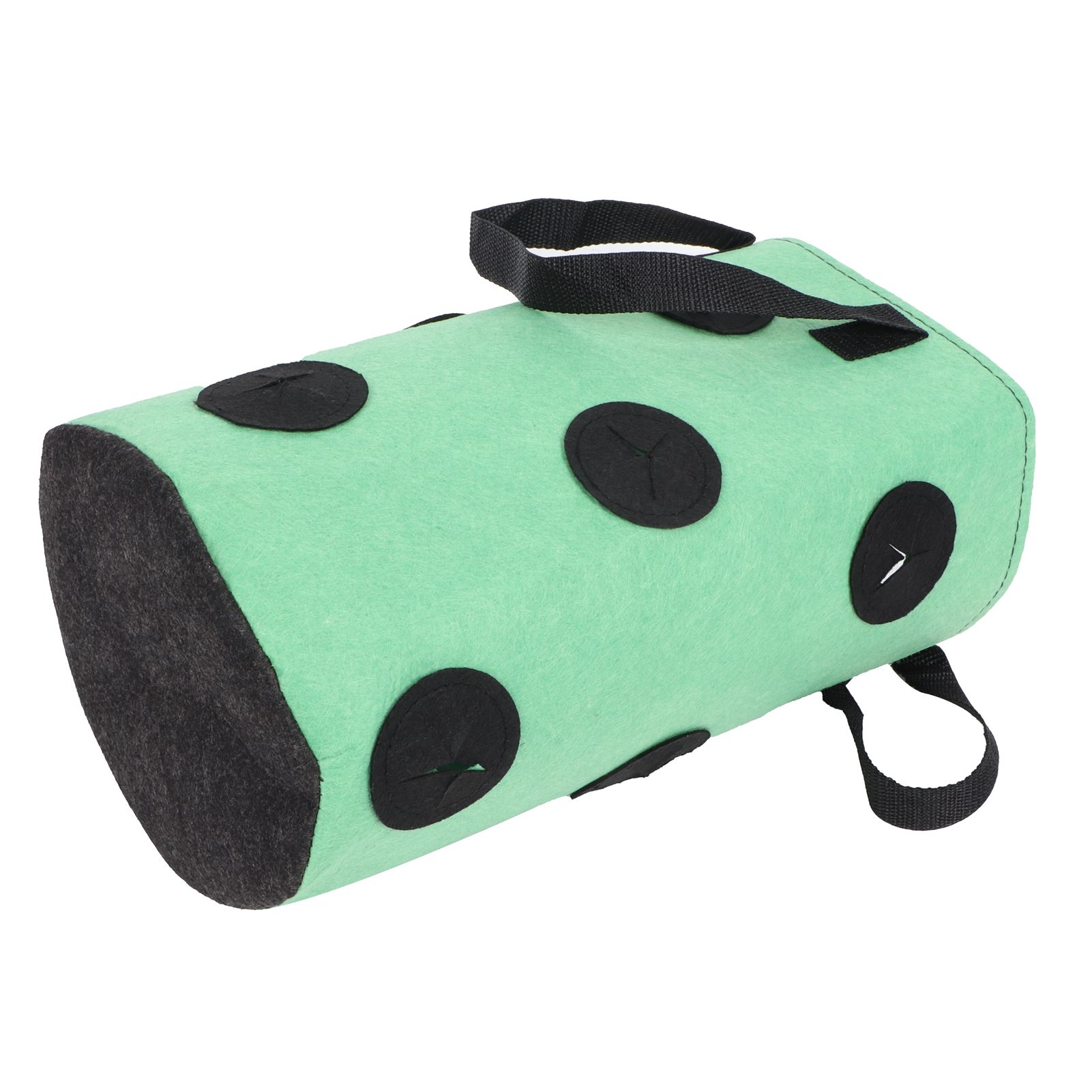 12 Holes Strawberry Planter Bag with Handles Portable Felt Plant Growing Bag view 6