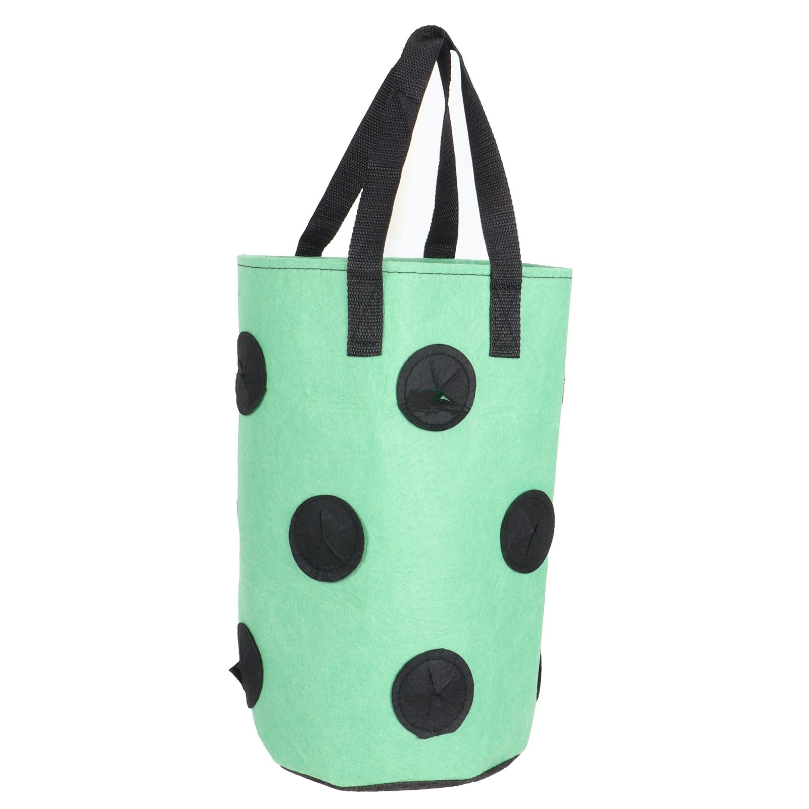 12 Holes Strawberry Planter Bag with Handles Portable Felt Plant Growing Bag view 8
