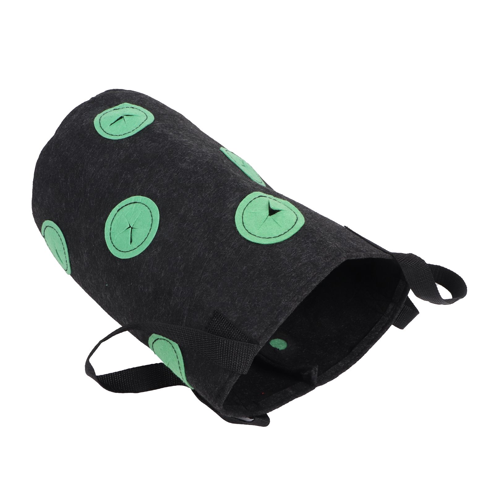 12 Holes Strawberry Planter Bag with Handles Portable Felt Plant Growing Bag view 5