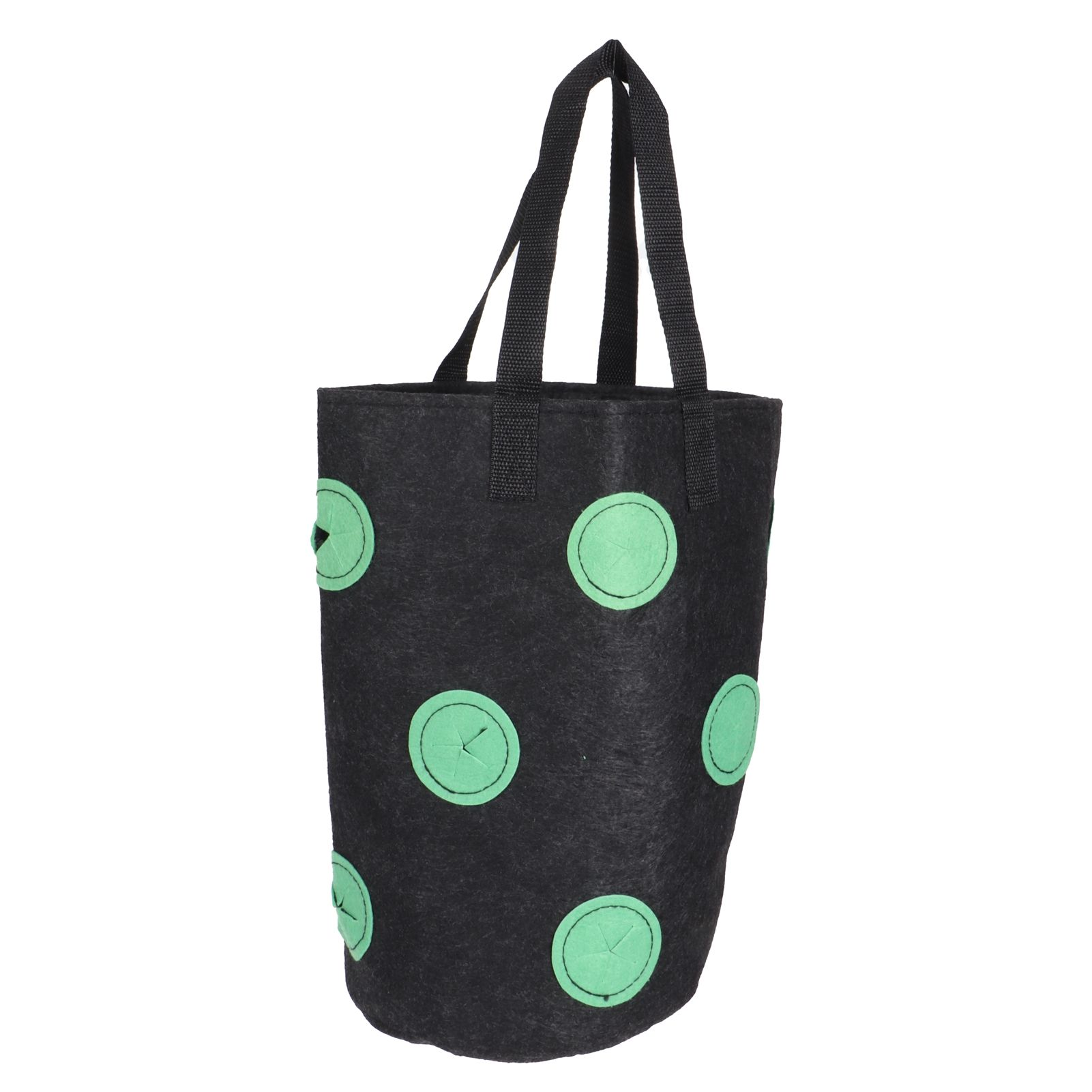 12 Holes Strawberry Planter Bag with Handles Portable Felt Plant Growing Bag view 8