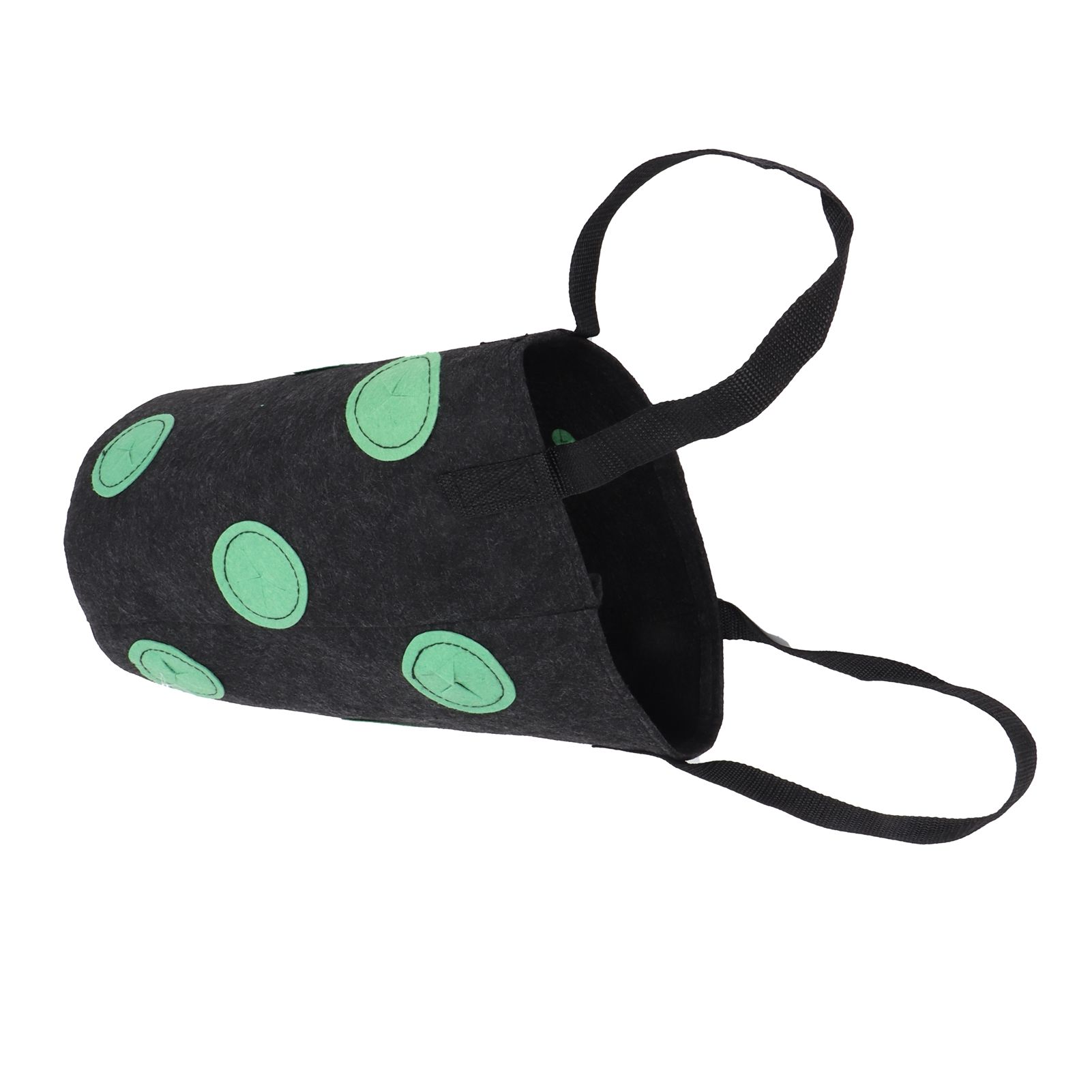 12 Holes Strawberry Planter Bag with Handles Portable Felt Plant Growing Bag view 9
