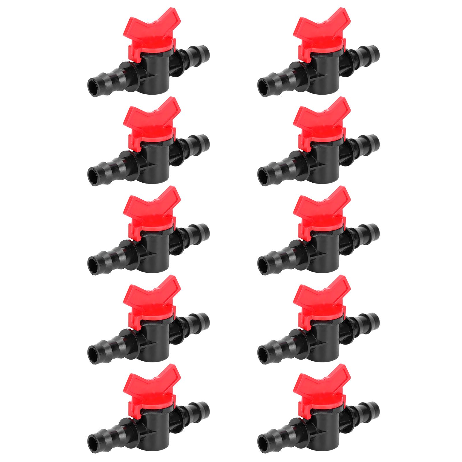 10PCS 1/2 Hose Irrigation Fittings Barbed in Line Valve Garden Irrigation view 4