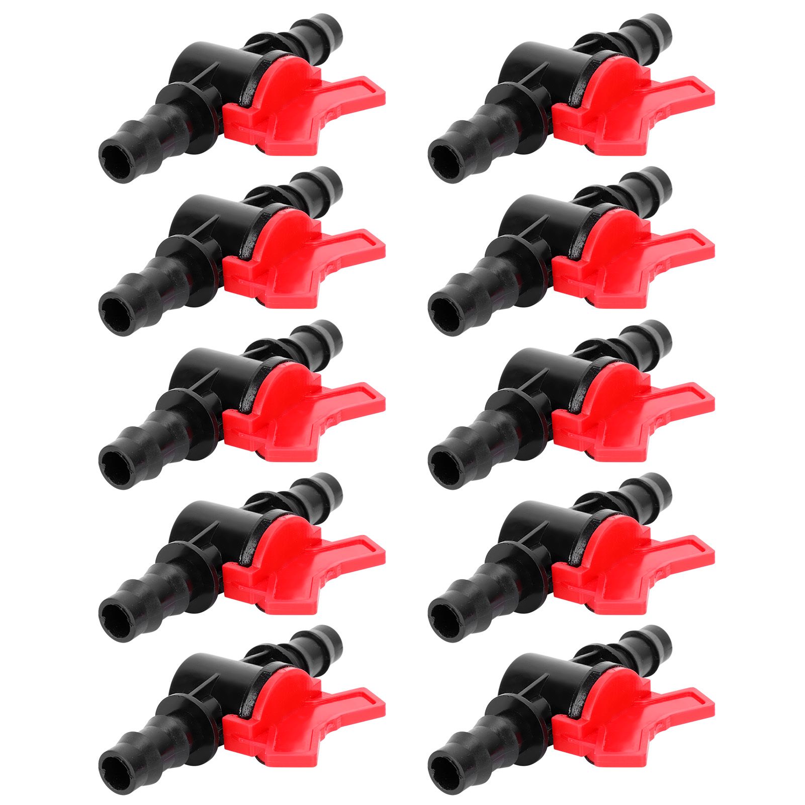 10PCS 1/2 Hose Irrigation Fittings Barbed in Line Valve Garden Irrigation view 5