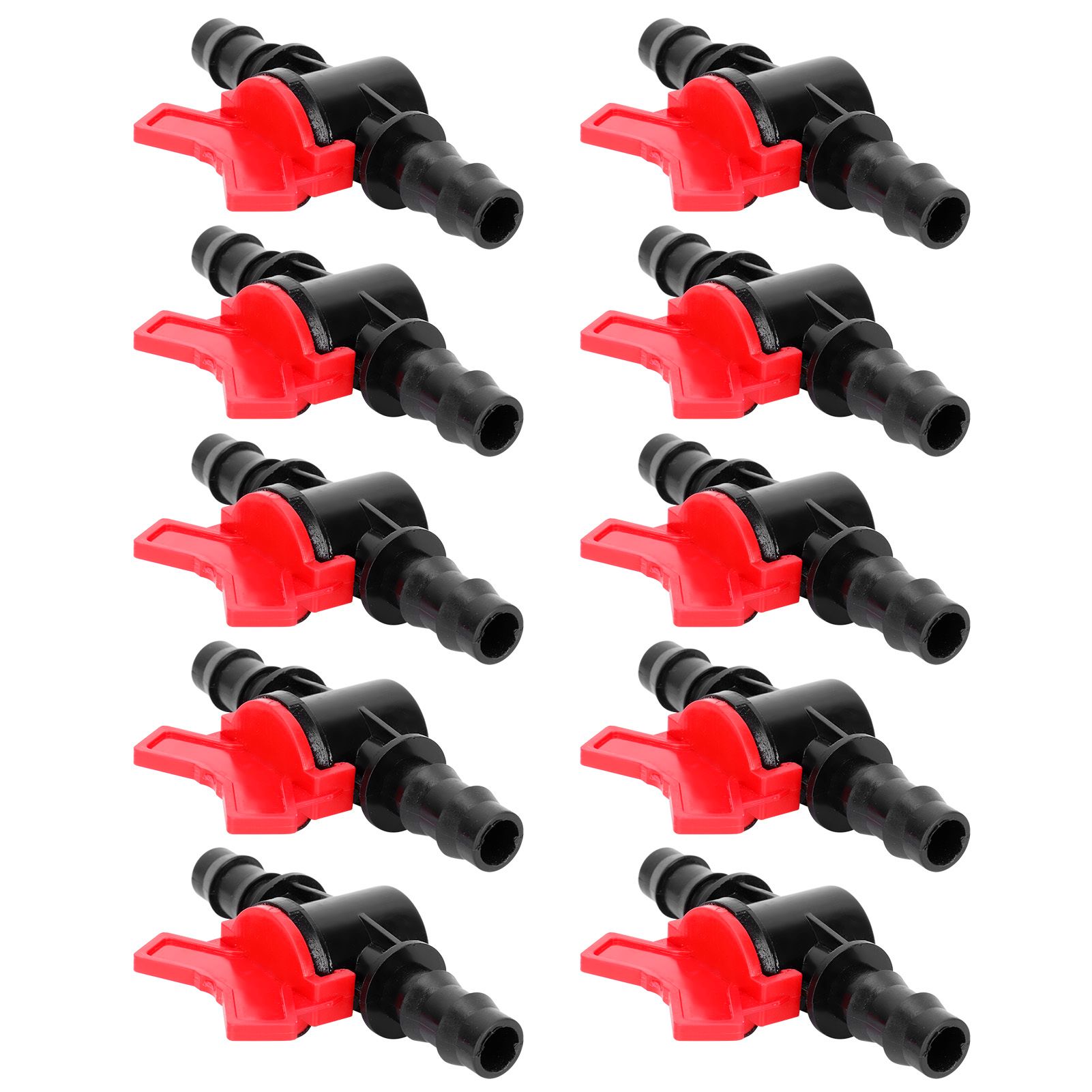 10PCS 1/2 Hose Irrigation Fittings Barbed in Line Valve Garden Irrigation view 7