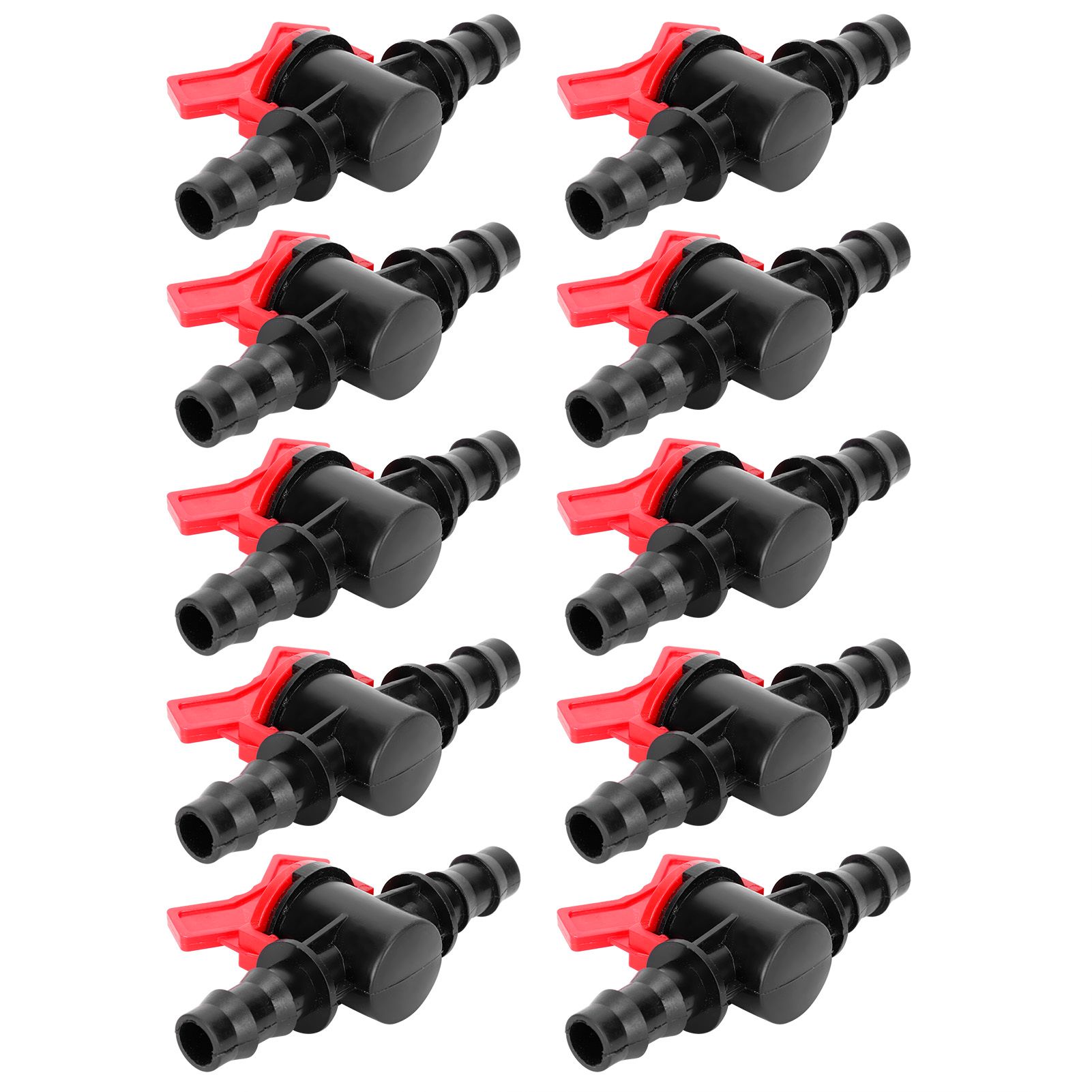 10PCS 1/2 Hose Irrigation Fittings Barbed in Line Valve Garden Irrigation view 8