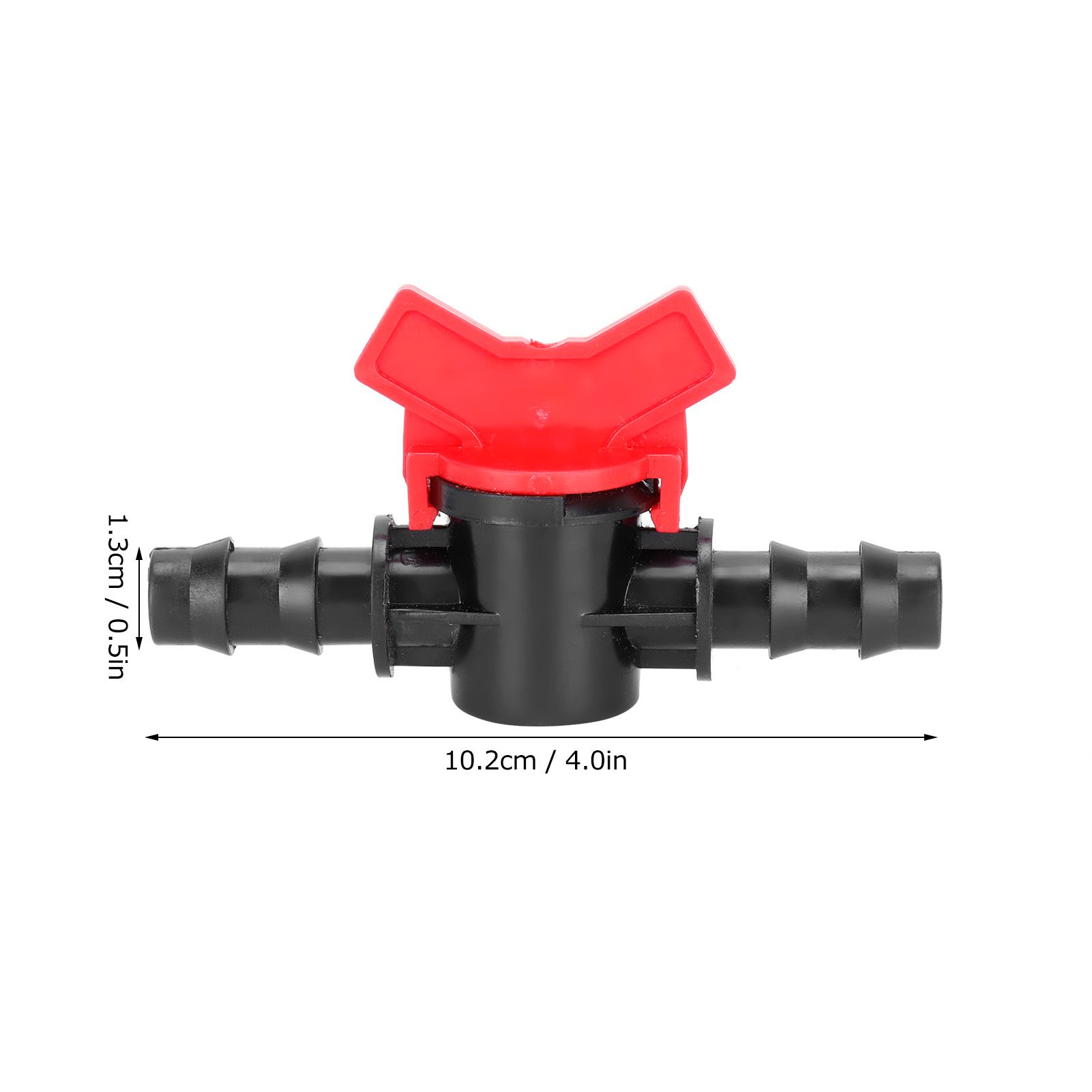 10PCS 1/2 Hose Irrigation Fittings Barbed in Line Valve Garden Irrigation view 15