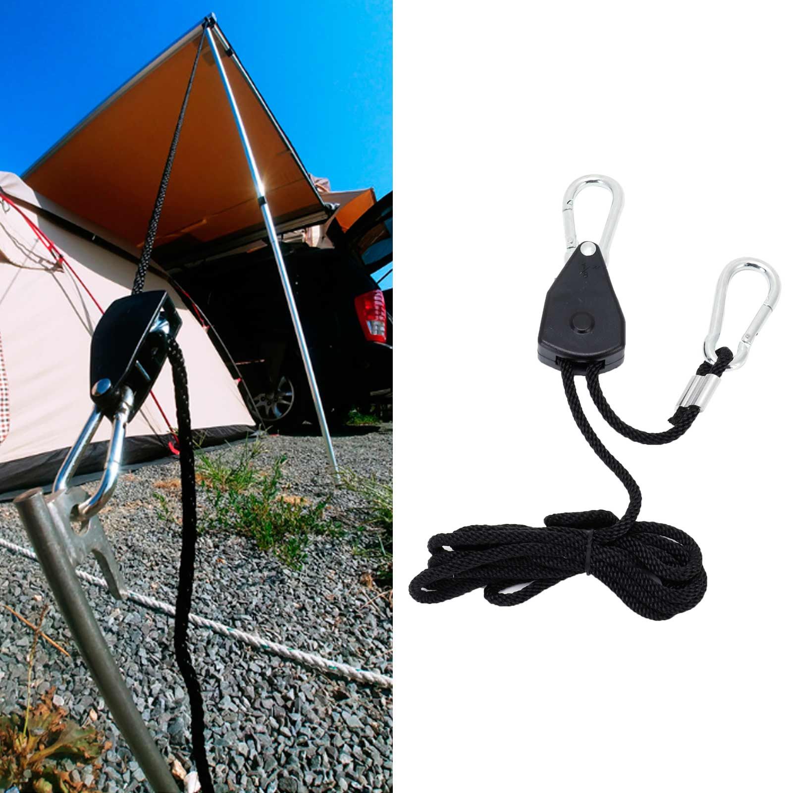Pulley Adjustable Rope Buckle Tent Canopy Rope Stop Buckle for Outdoor Camping view 11