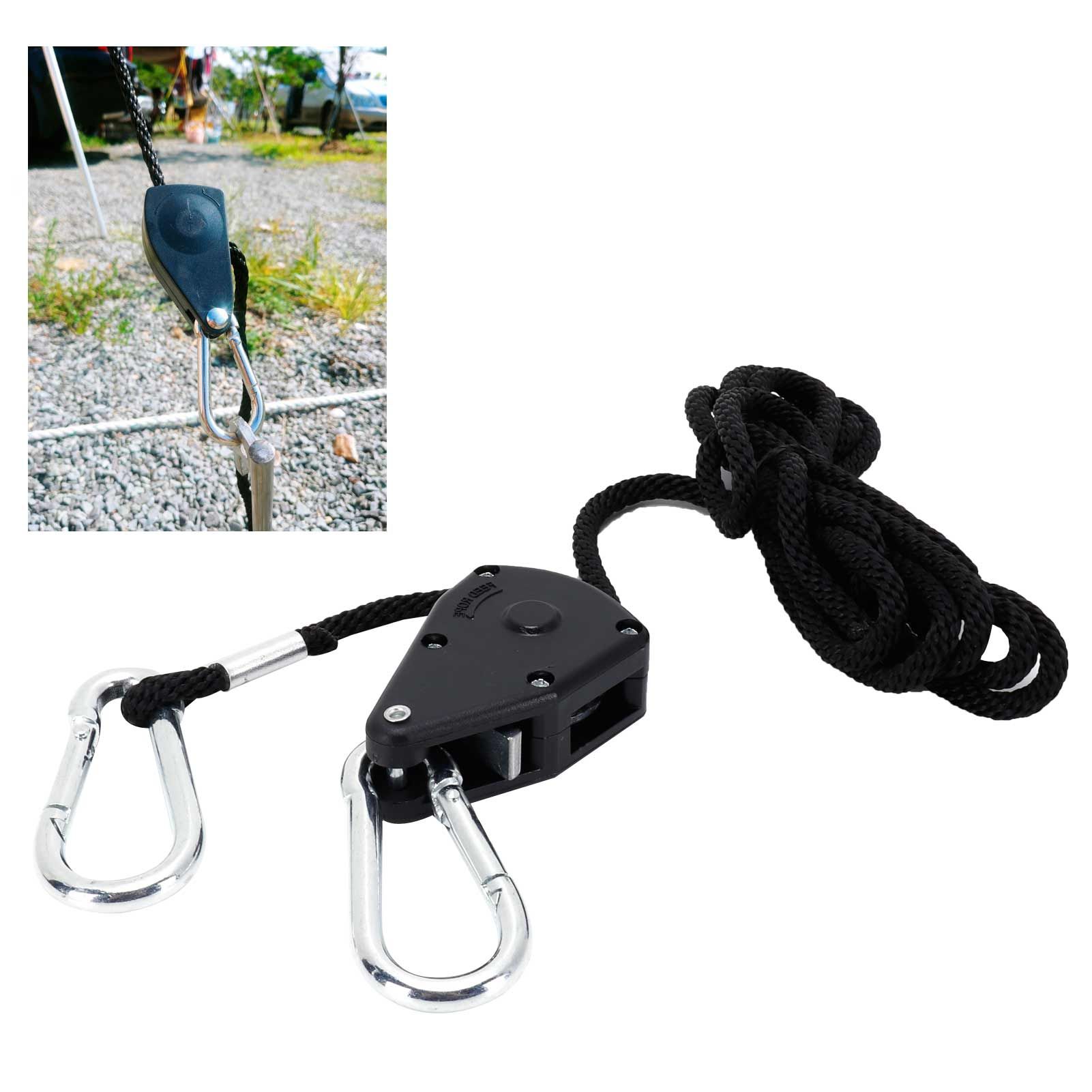 Pulley Adjustable Rope Buckle Tent Canopy Rope Stop Buckle for Outdoor Camping view 12