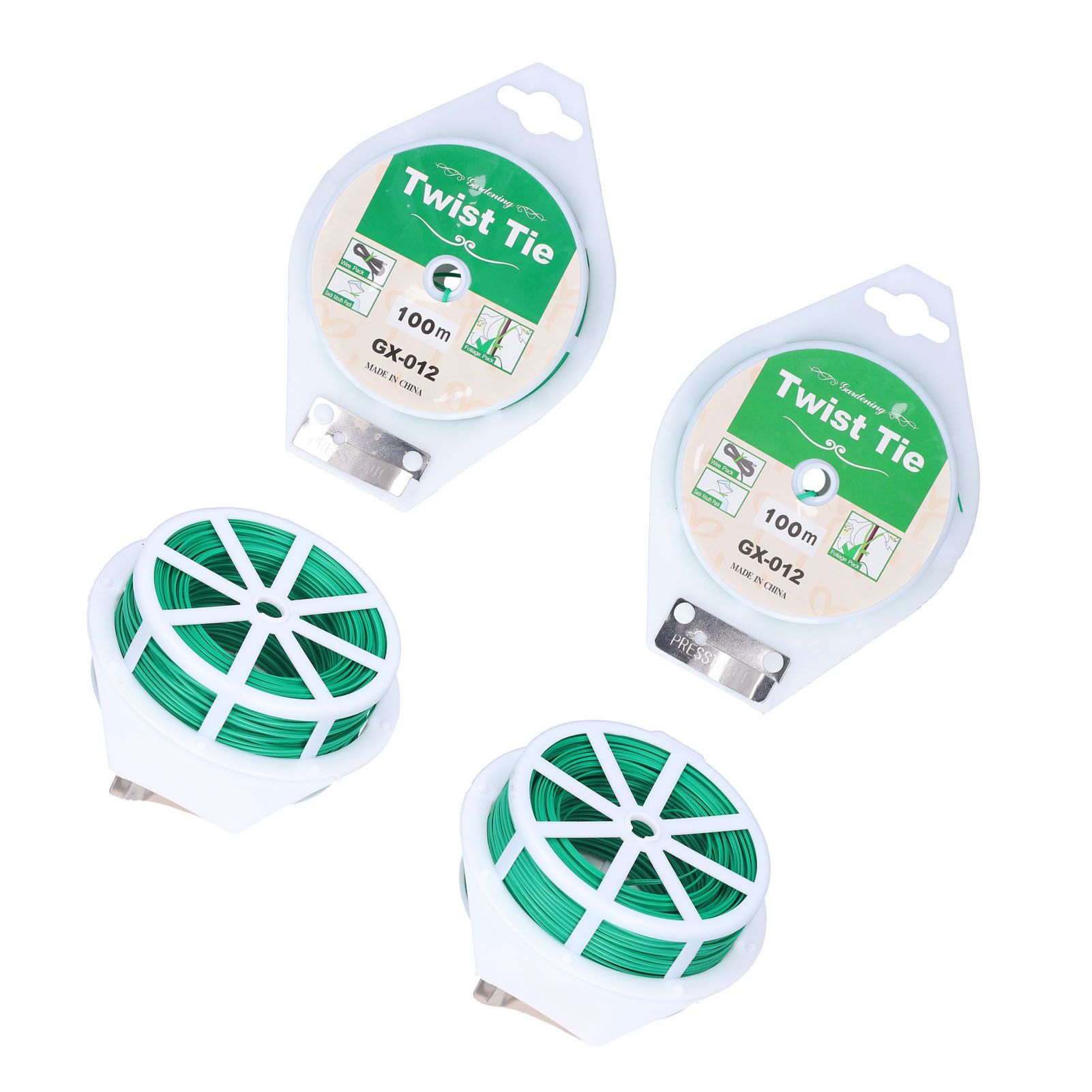 2Pcs 100m Garden Plant Tie Climbing Vine Flower Plants Fixed Cable Strap Organizer view 10