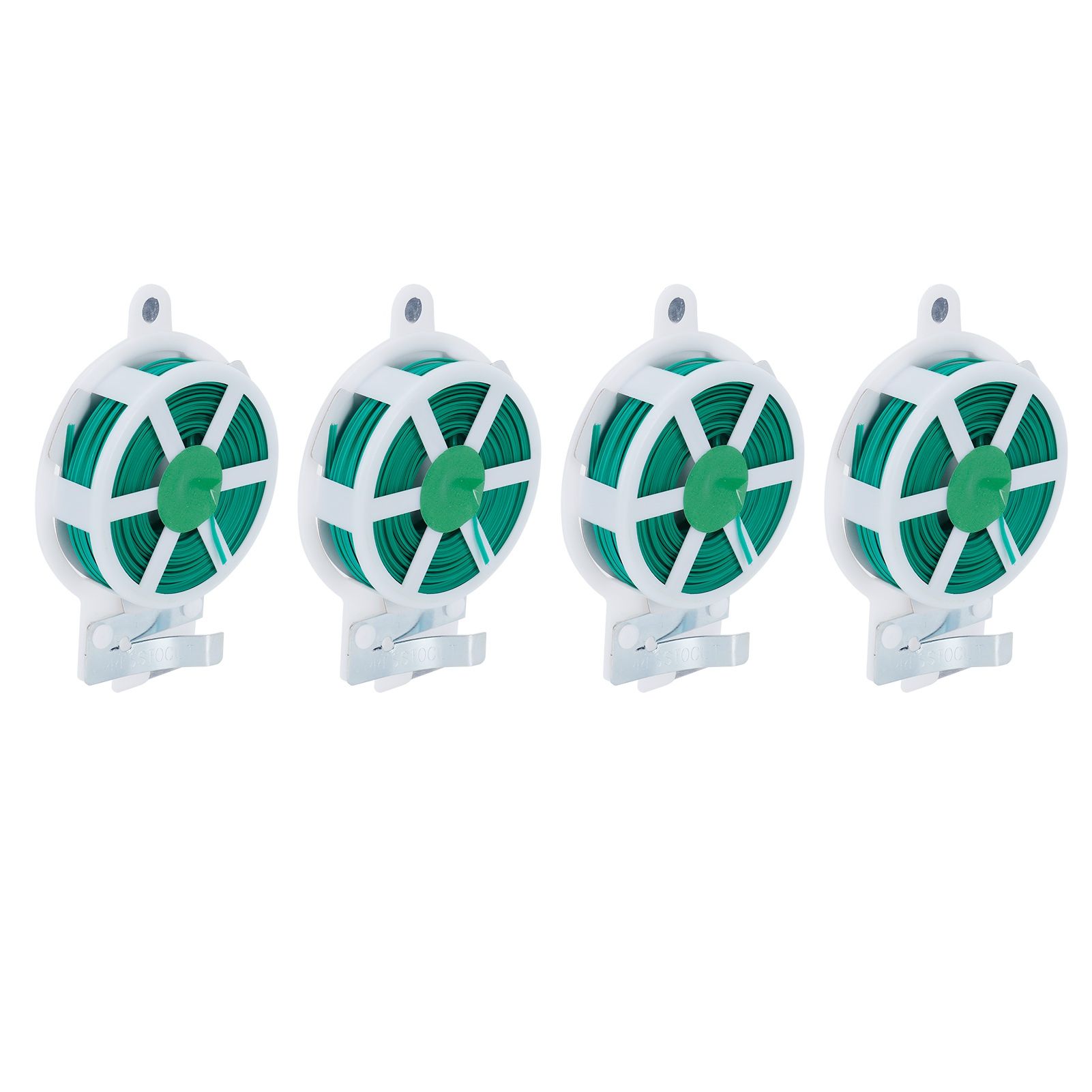 4Pcs Garden Plant Ties with Cutter Climbing Plants Flower Support Strap Ties view 2