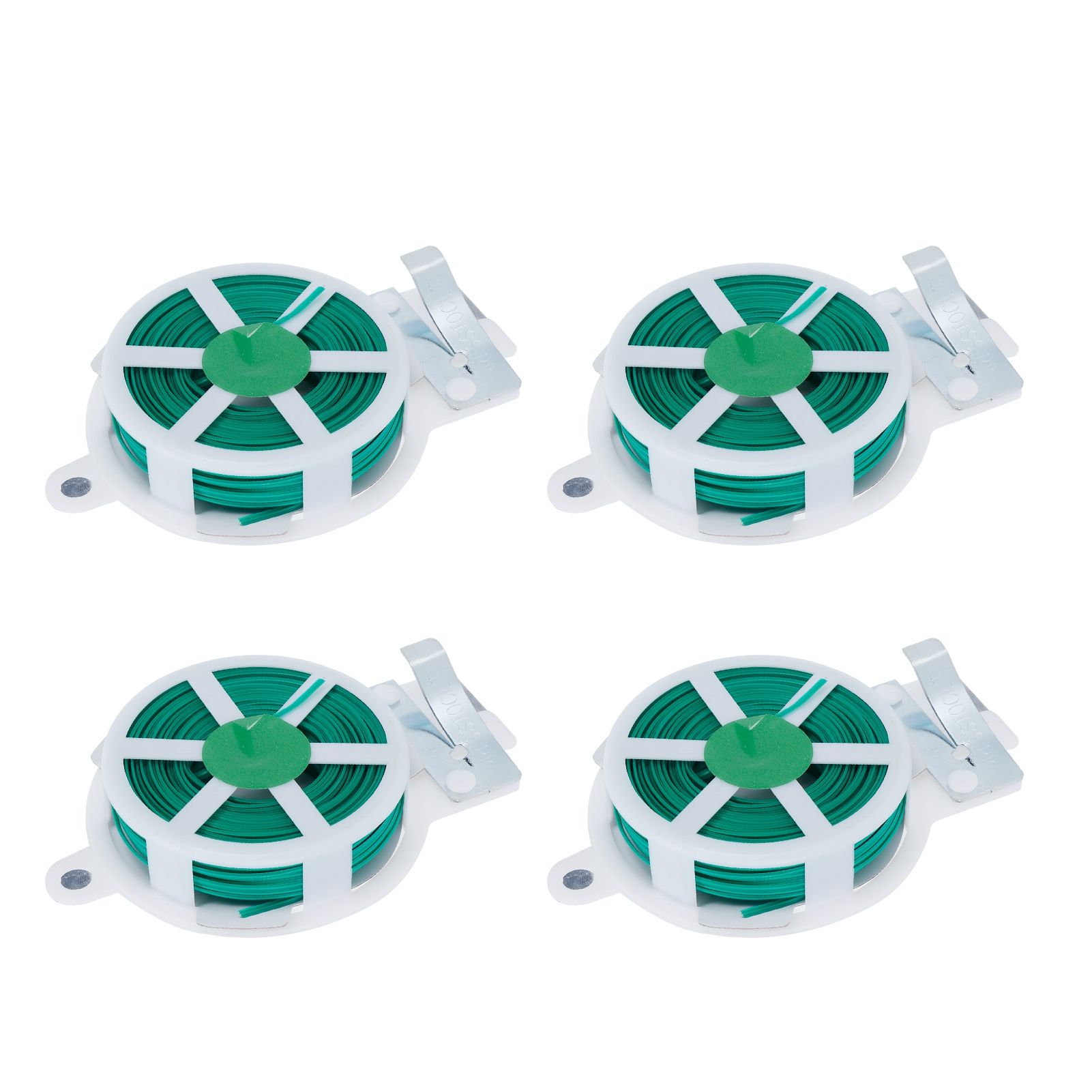 4Pcs Garden Plant Ties with Cutter Climbing Plants Flower Support Strap Ties view 4