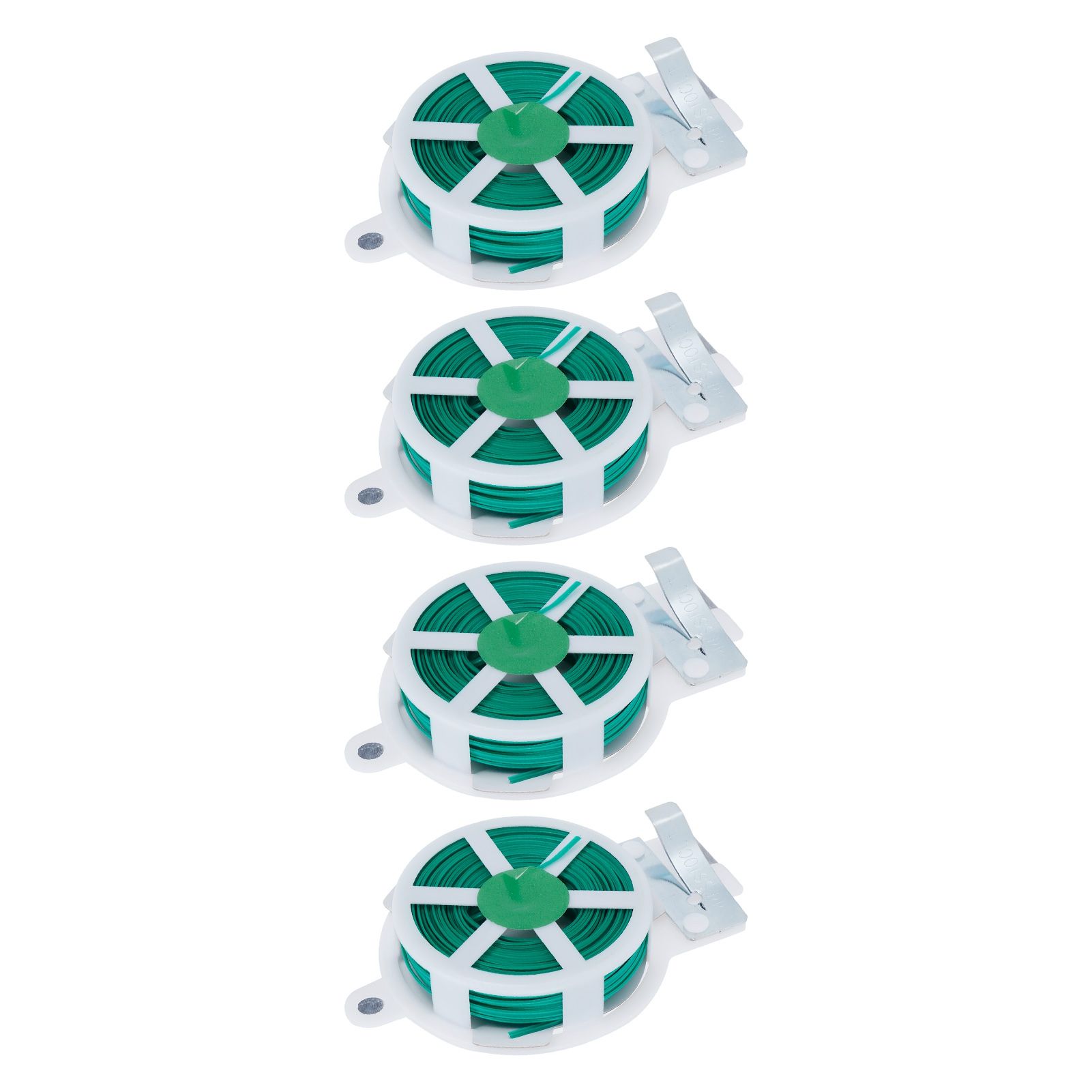 4Pcs Garden Plant Ties with Cutter Climbing Plants Flower Support Strap Ties view 5