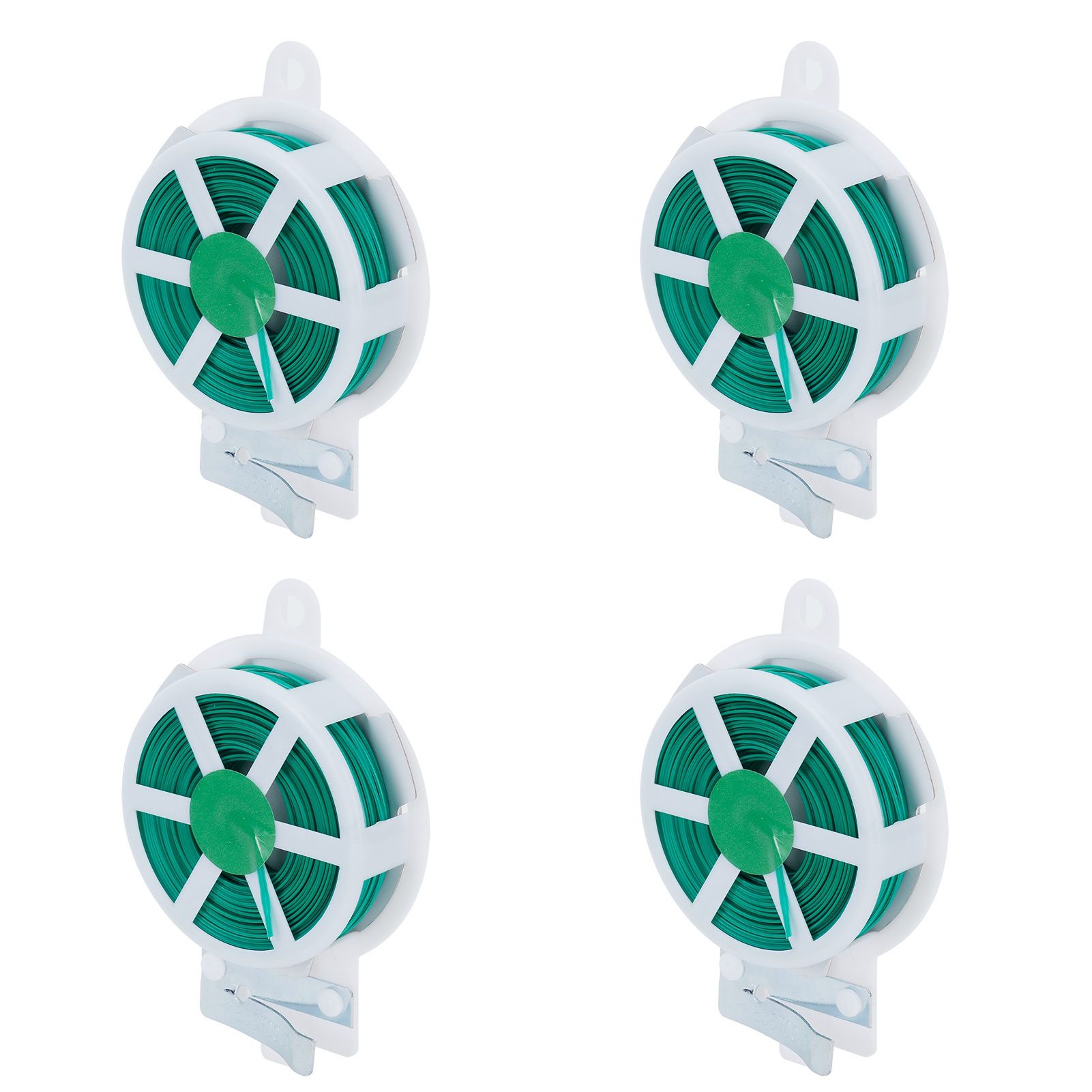 4Pcs Garden Plant Ties with Cutter Climbing Plants Flower Support Strap Ties view 8