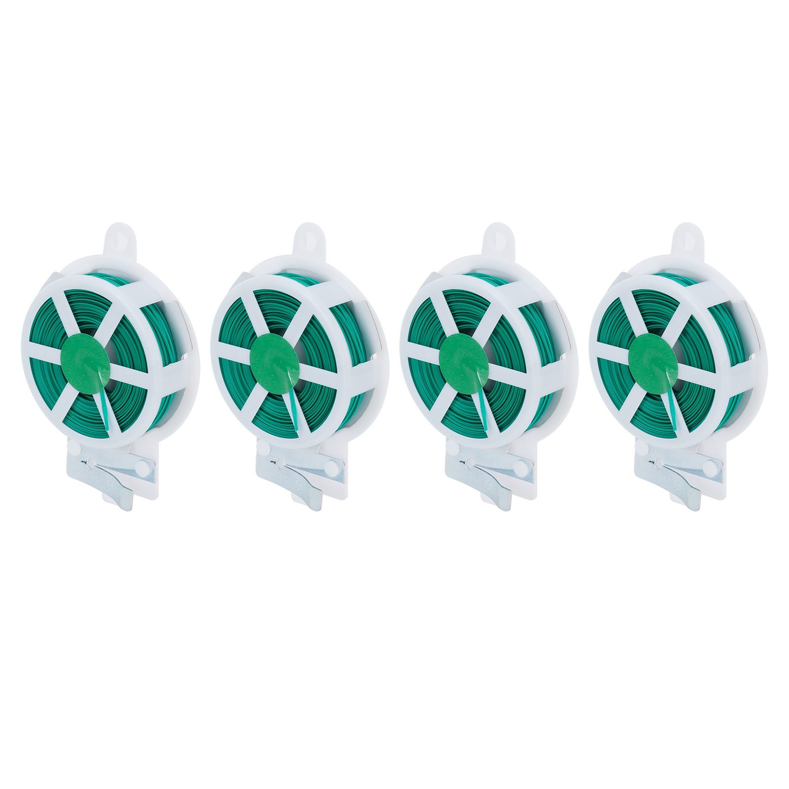4Pcs Garden Plant Ties with Cutter Climbing Plants Flower Support Strap Ties view 9