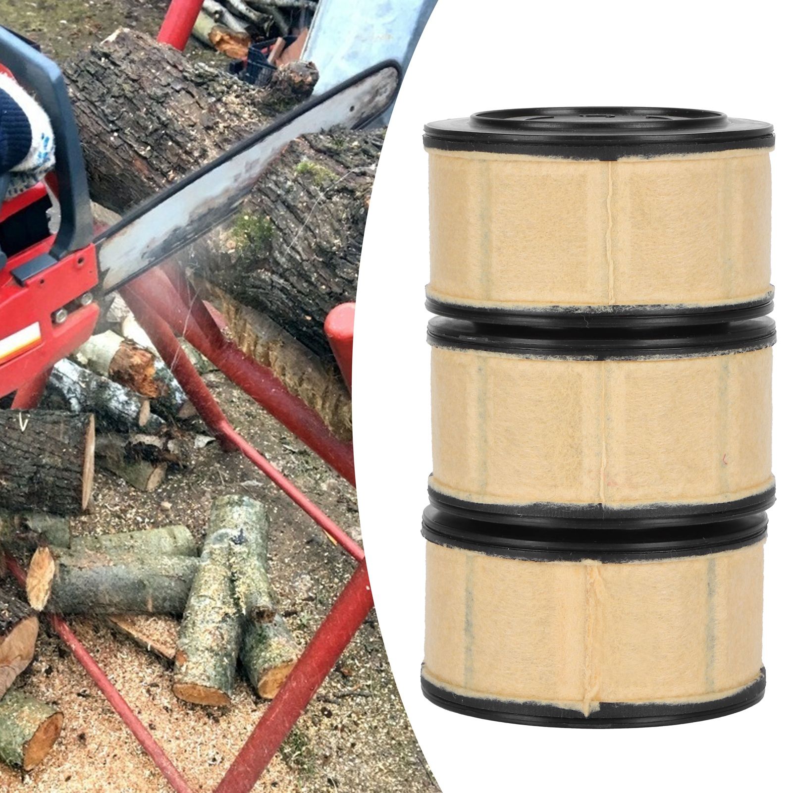 3Pcs Air Filter Replacement Accessories Fit for Stihl MS231 MS251 MS271 MS291 view 11
