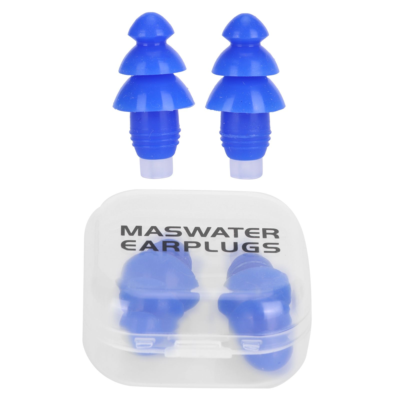 Reusable Ear Plugs Waterproof Silicone Earplugs Noise Reduction for Swimming view 9