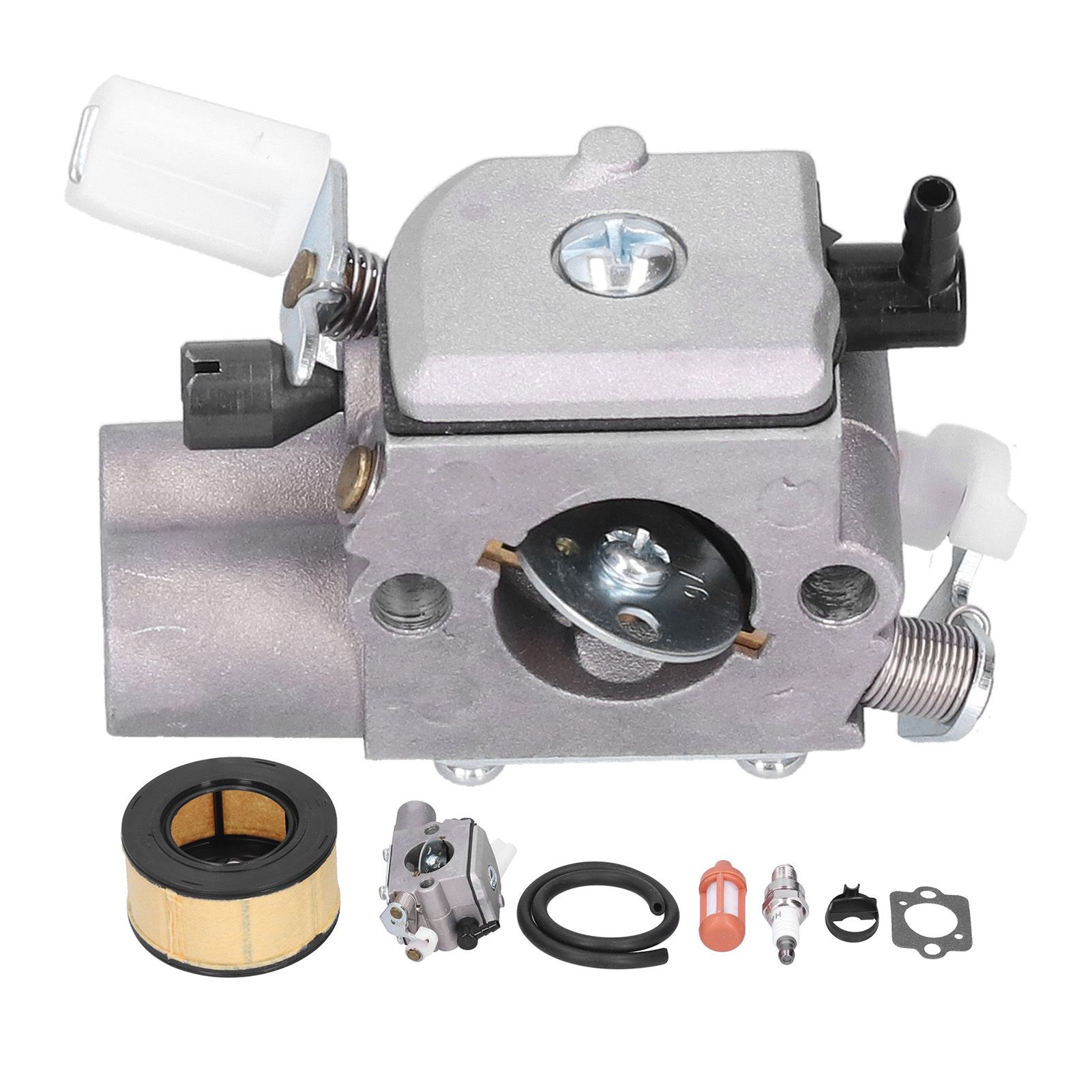 Carburetor Air Filter Fuel Filter Fuel Line Ignition Plug Kit Fit for Stihl view 4