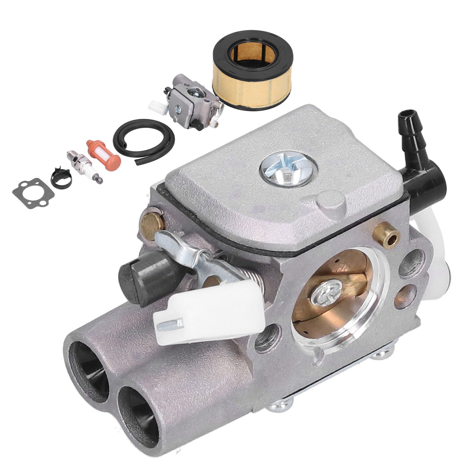 Carburetor Air Filter Fuel Filter Fuel Line Ignition Plug Kit Fit for Stihl view 6