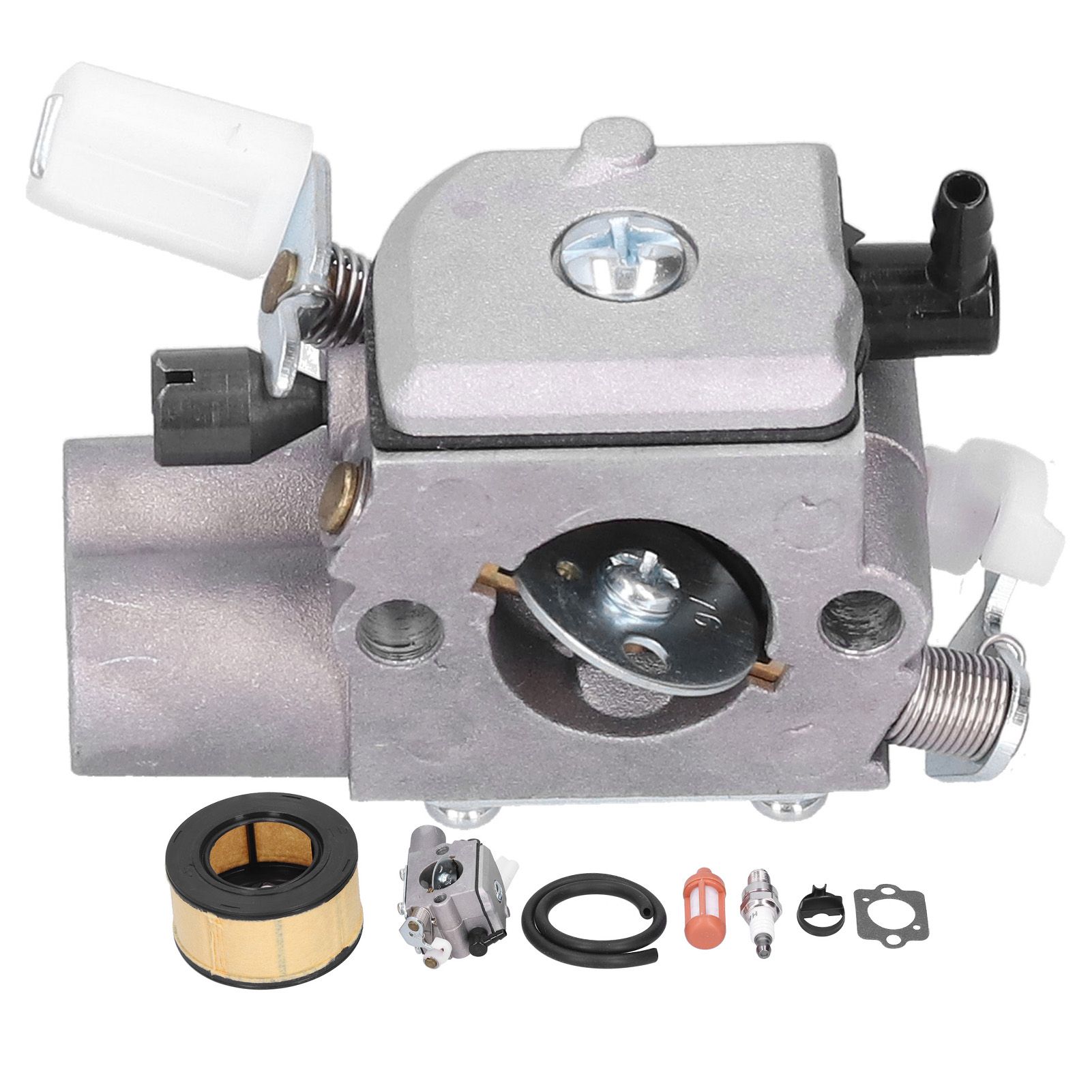 Carburetor Air Filter Fuel Filter Fuel Line Ignition Plug Kit Fit for Stihl view 8