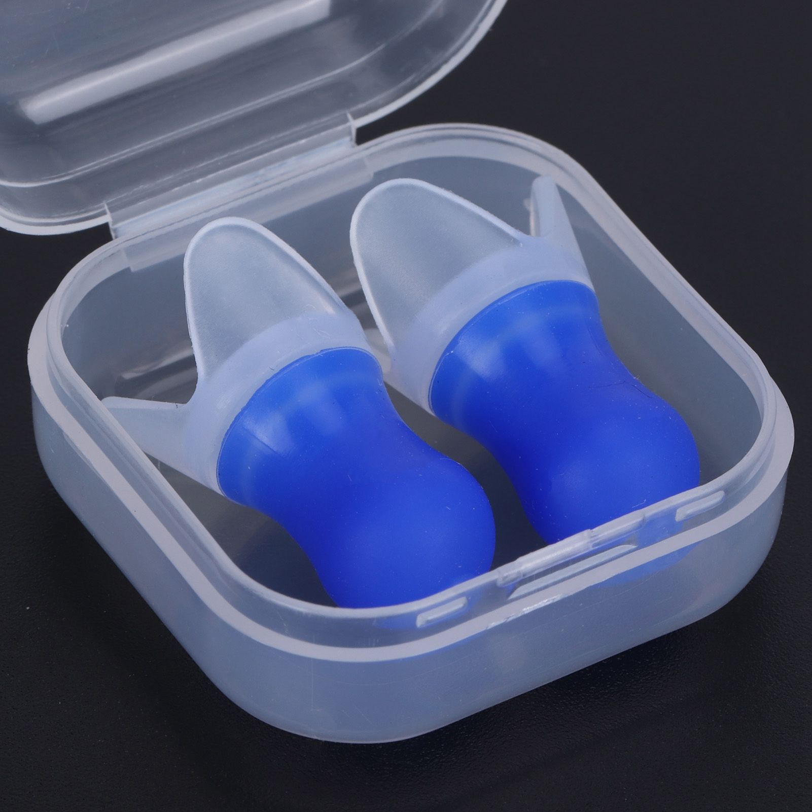 2Pcs Ear Plugs Waterproof Noise Reduction Silicone Protective Earplug for view 15